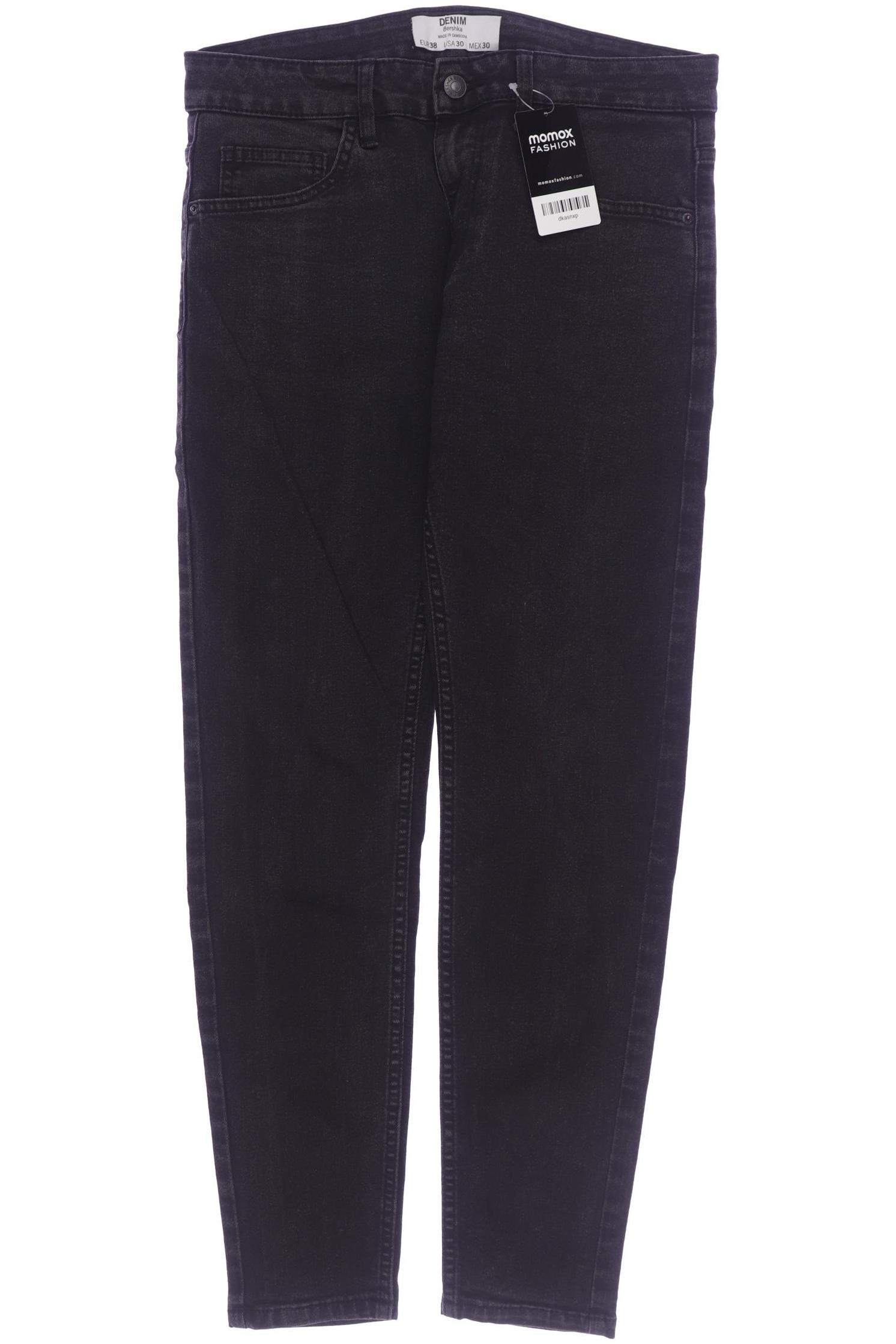 

H&M Damen Jeans, schwarz, Gr. 38