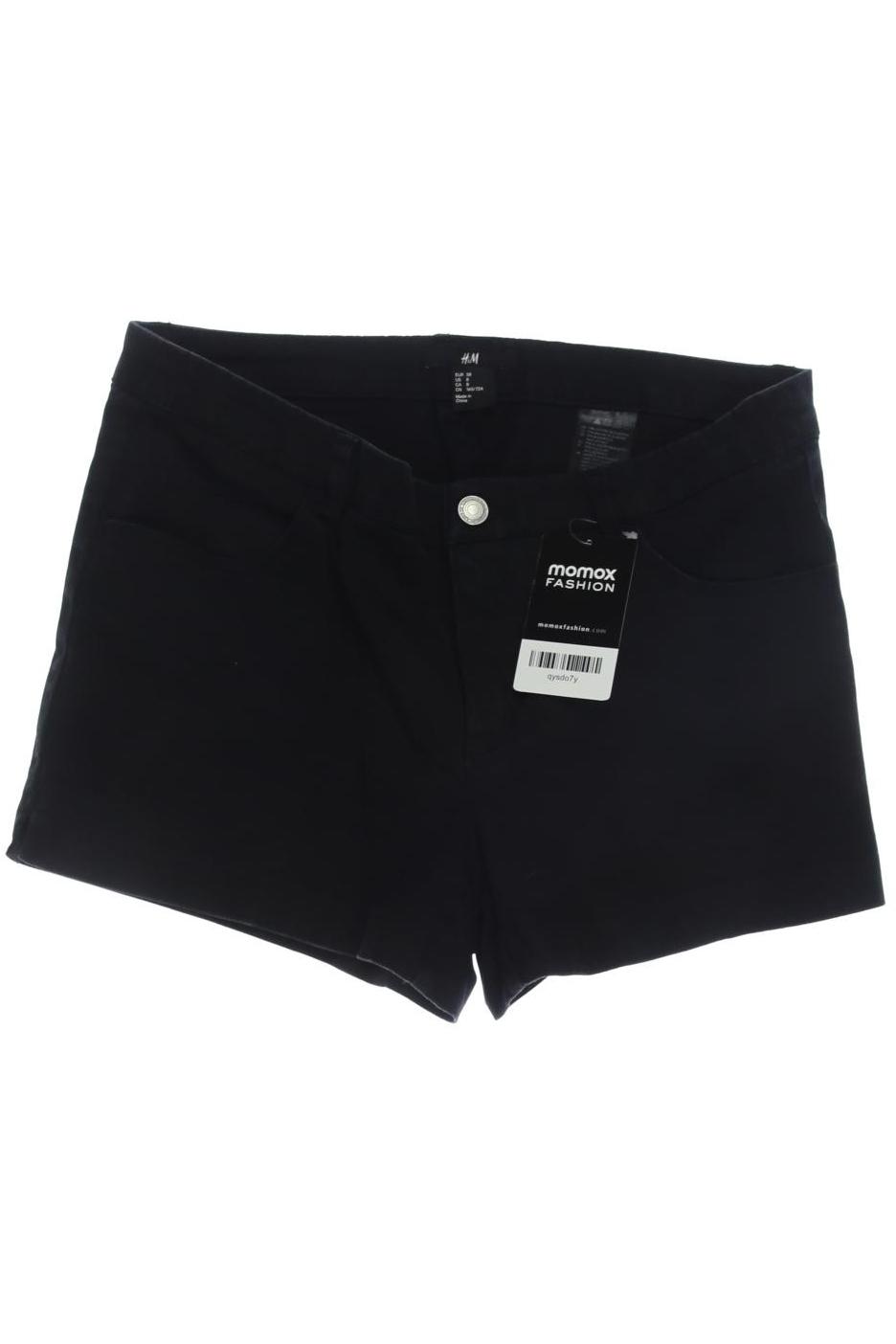 

H&M Damen Shorts, schwarz, Gr. 38