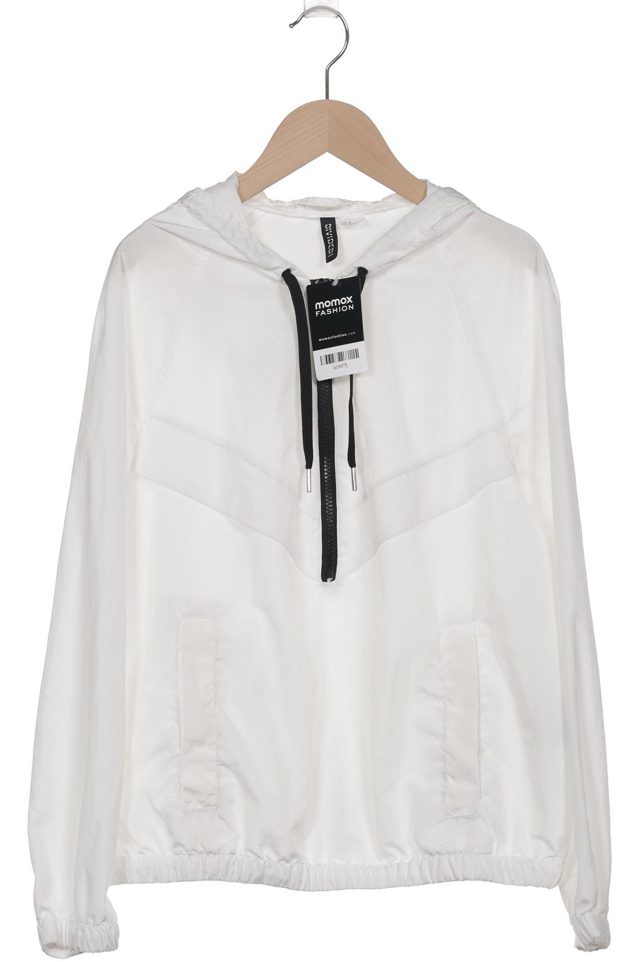 

H&M Damen Kapuzenpullover, weiß, Gr. 38