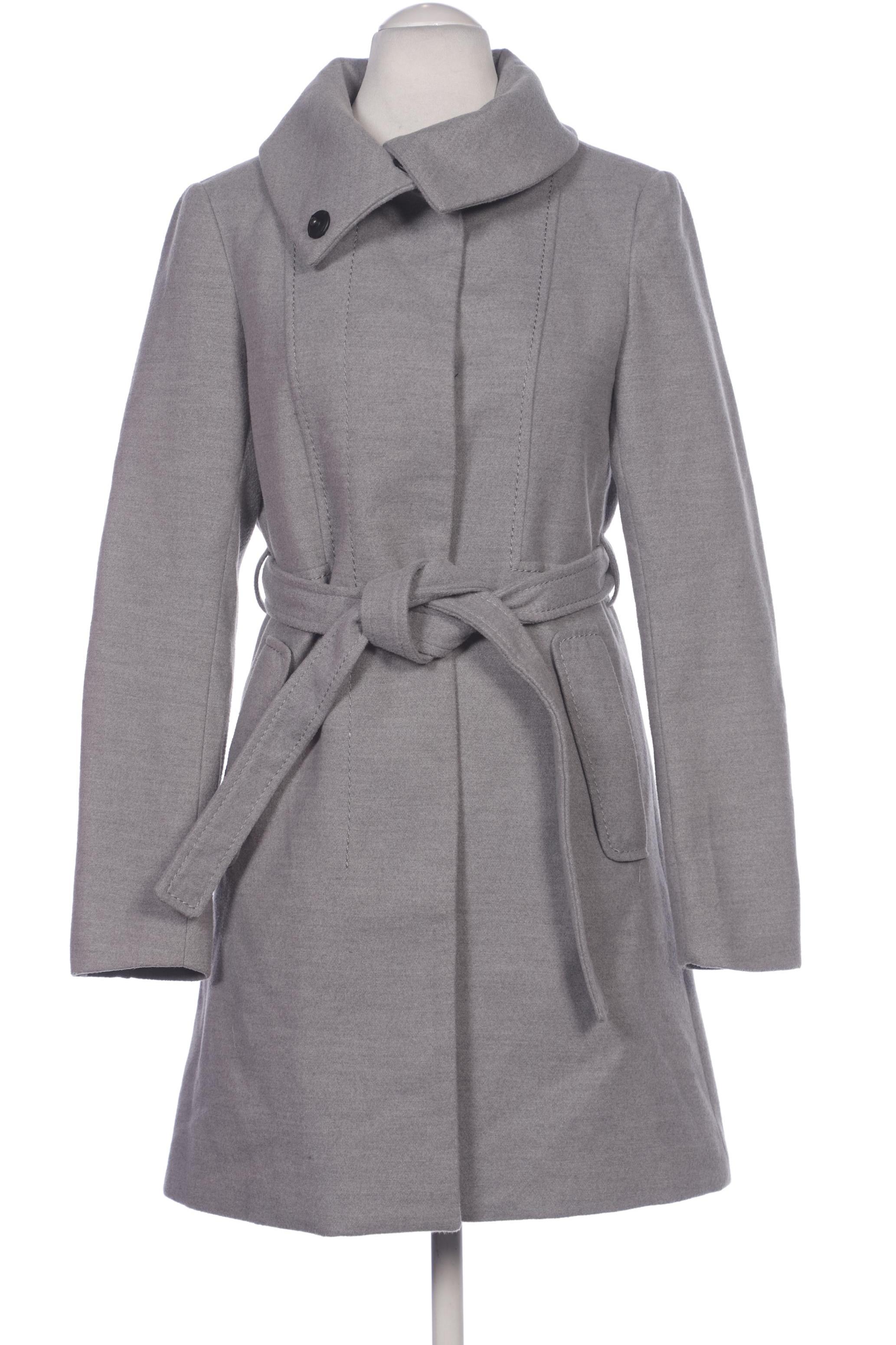 

H&M Damen Mantel, grau, Gr. 36