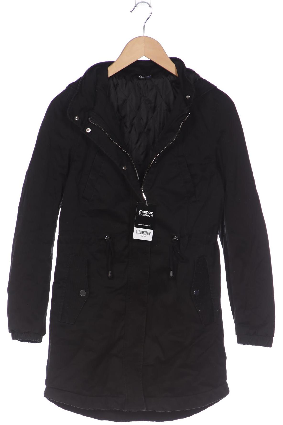 

H&M Damen Mantel, schwarz, Gr. 36