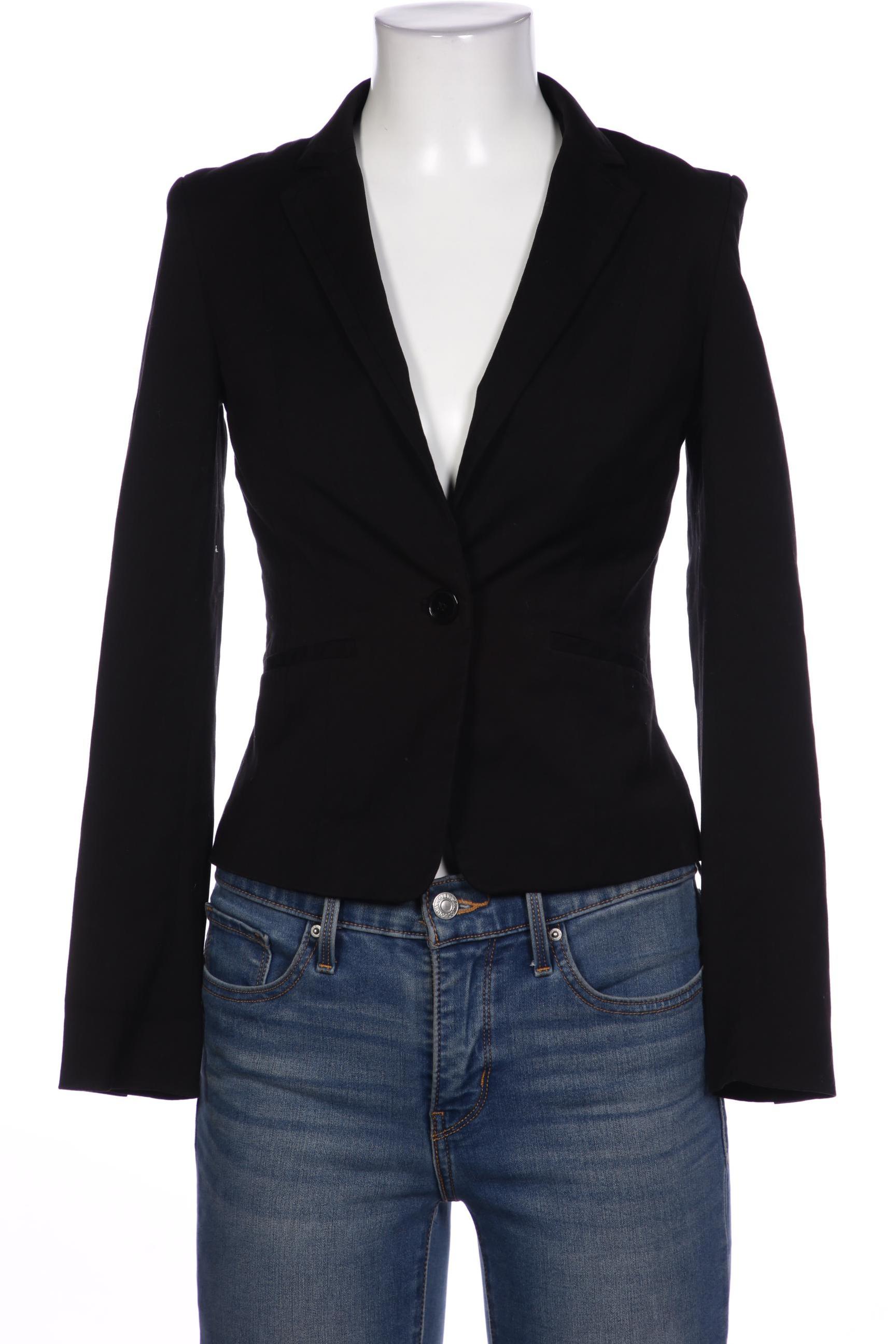

H&M Damen Blazer, schwarz, Gr. 34