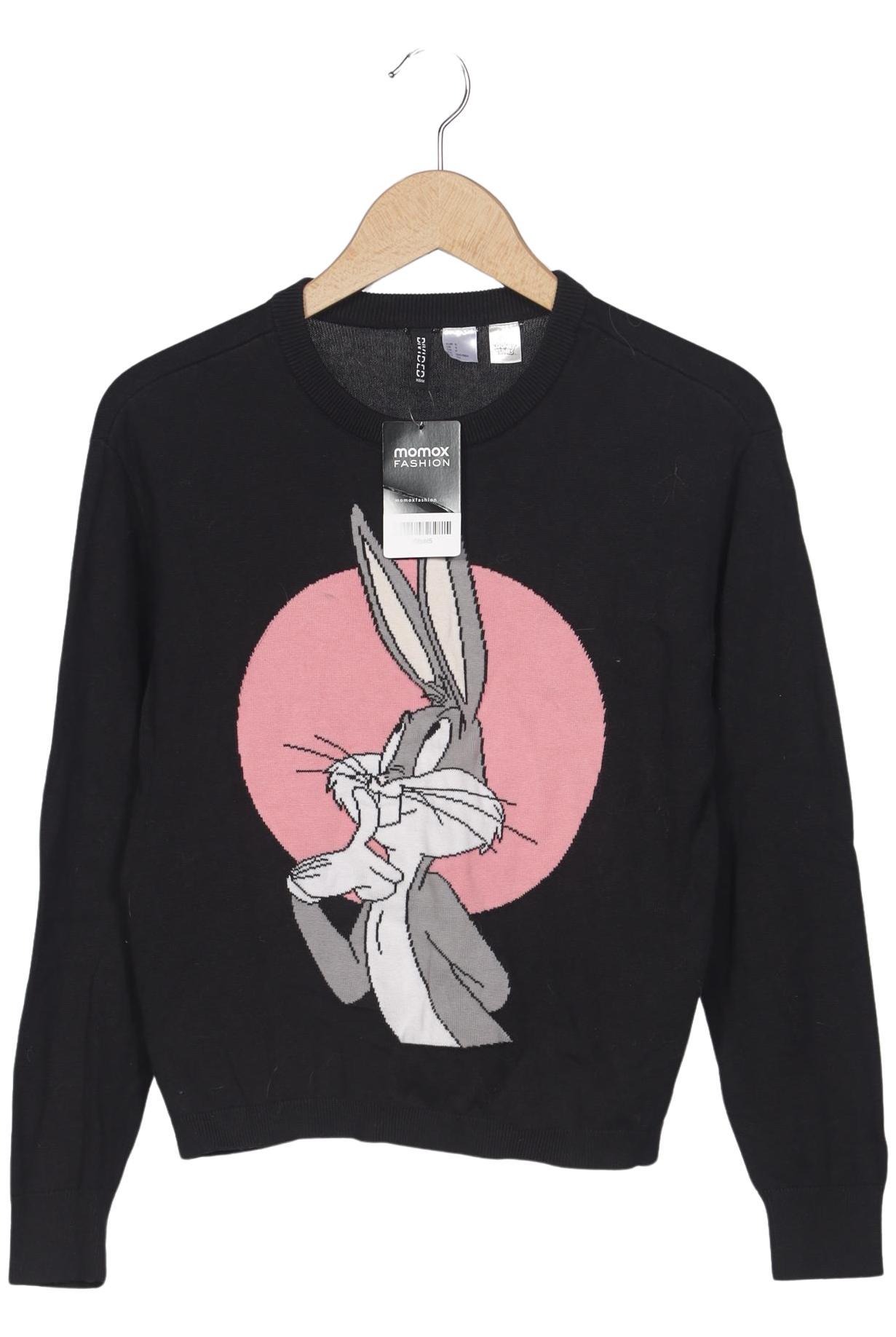 

H&M Damen Pullover, schwarz, Gr. 36