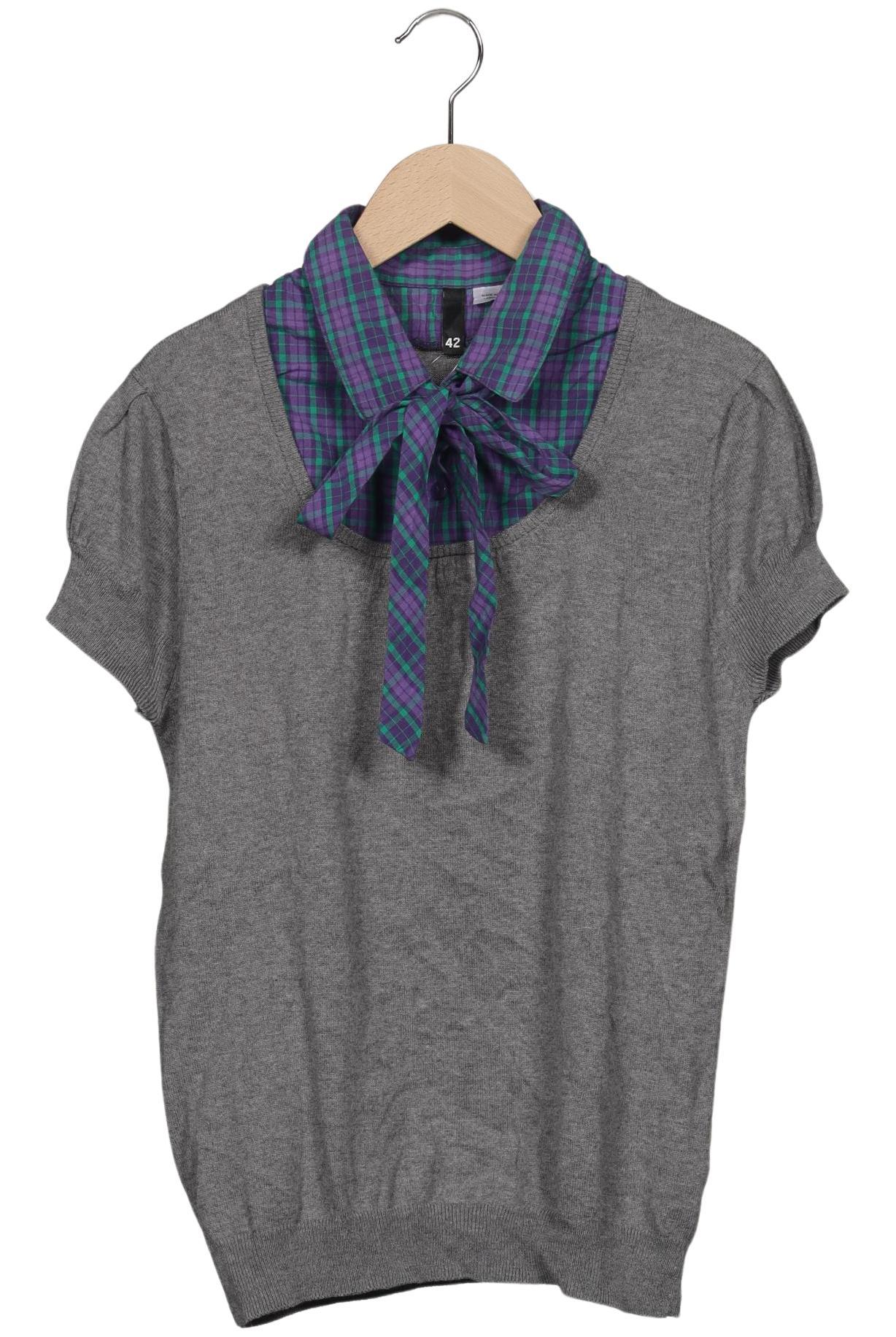 

H&M Damen Pullover, grau, Gr. 42