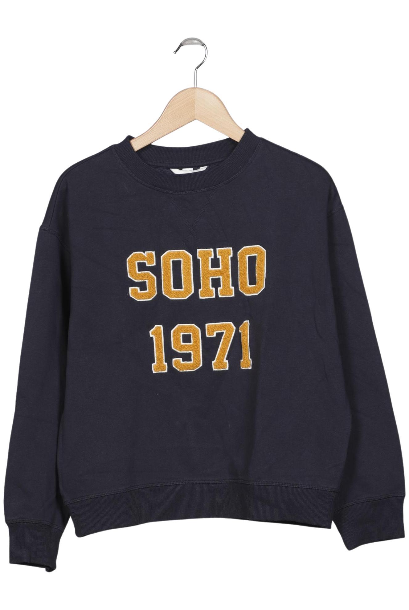 

H&M Damen Sweatshirt, marineblau, Gr. 36