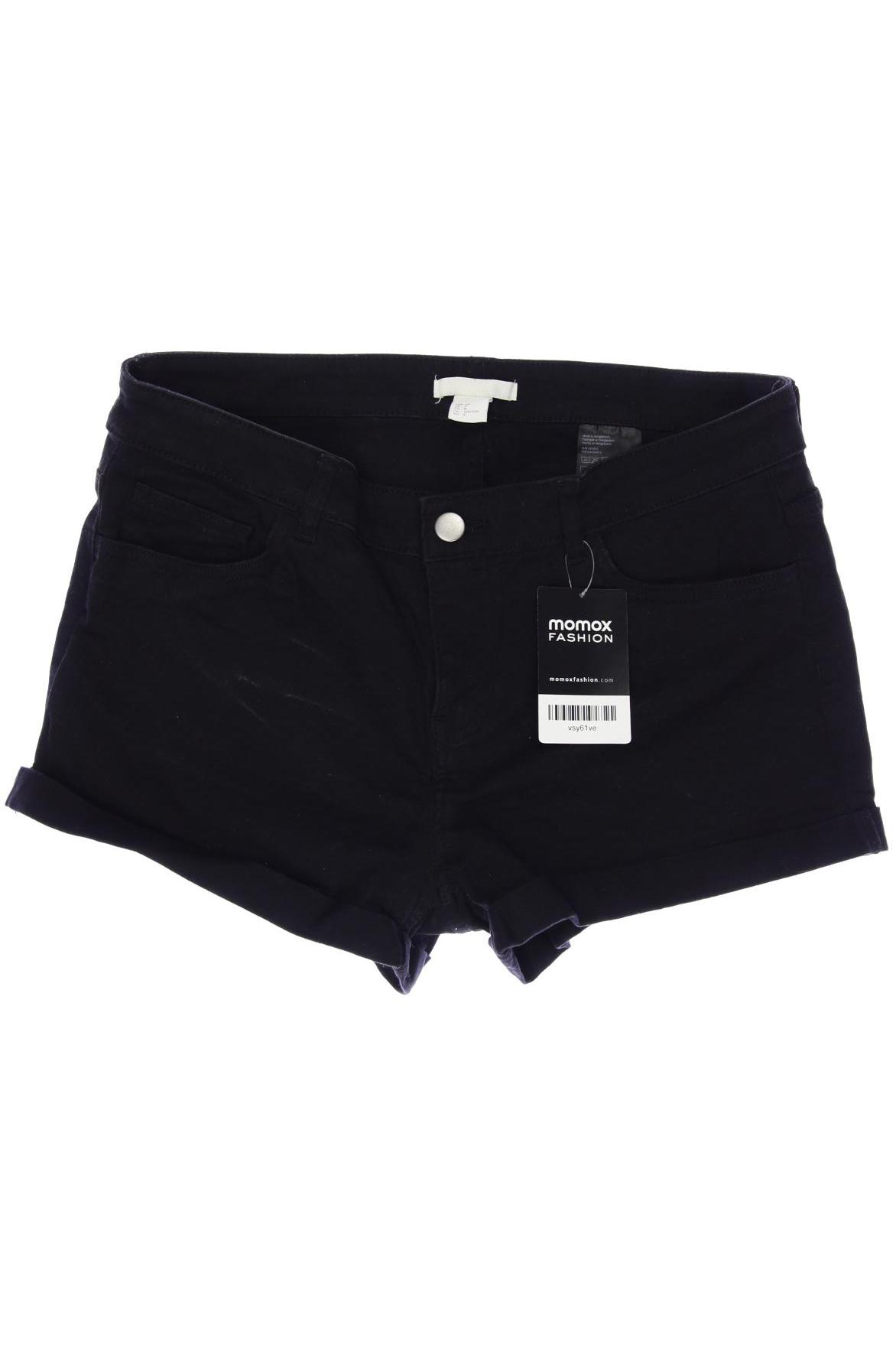 

H&M Damen Shorts, schwarz, Gr. 38