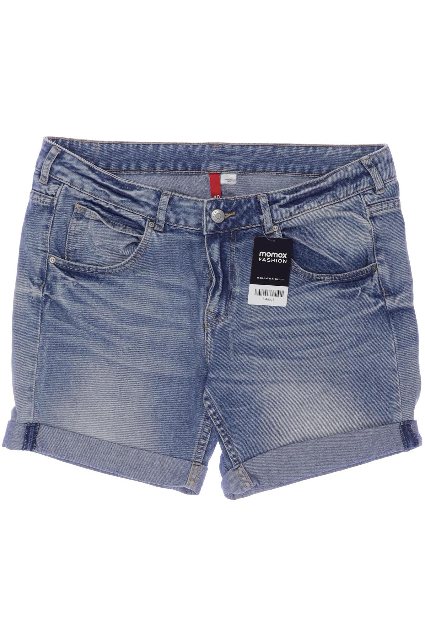 

H&M Damen Shorts, blau, Gr. 40