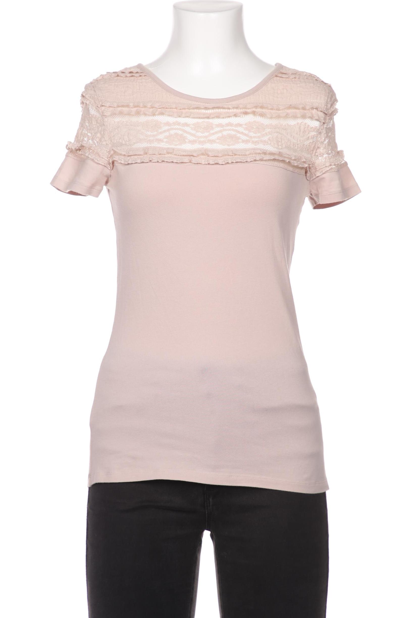 

H&M Damen T-Shirt, beige, Gr. 36