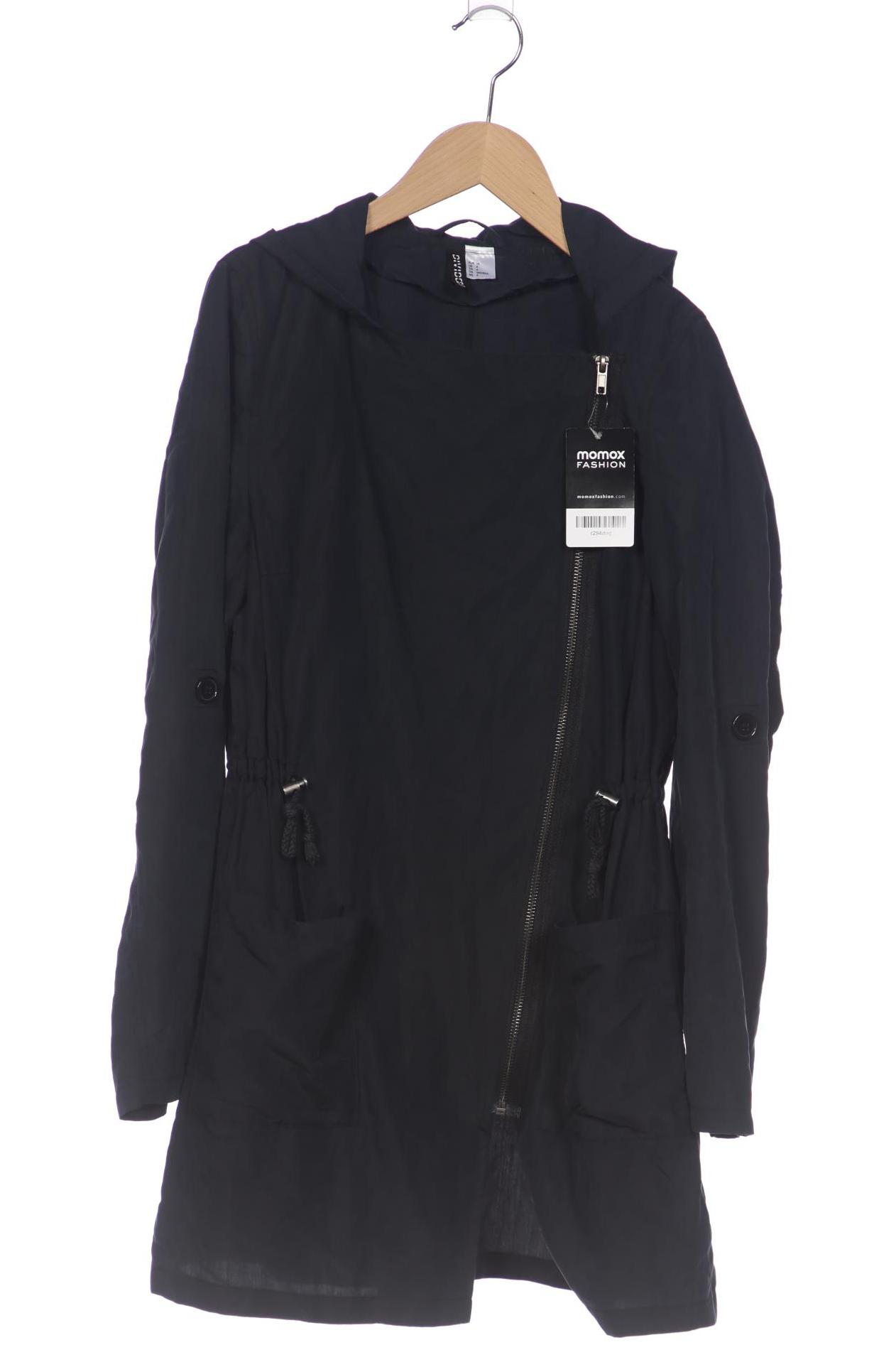 

H&M Damen Mantel, marineblau, Gr. 34