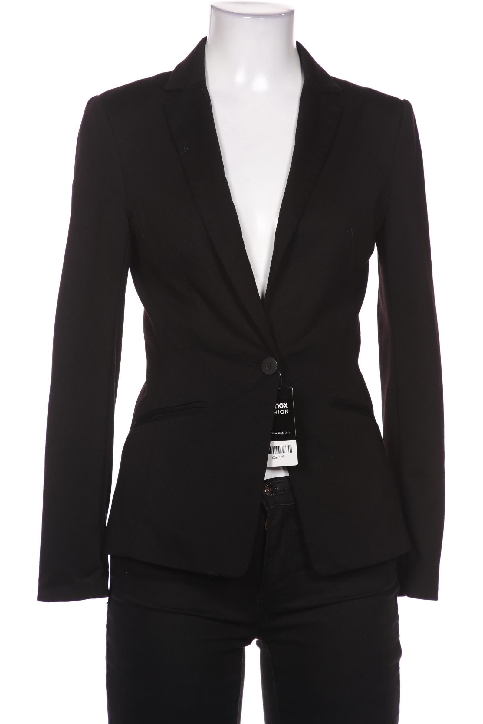 

H&M Damen Blazer, schwarz, Gr. 34