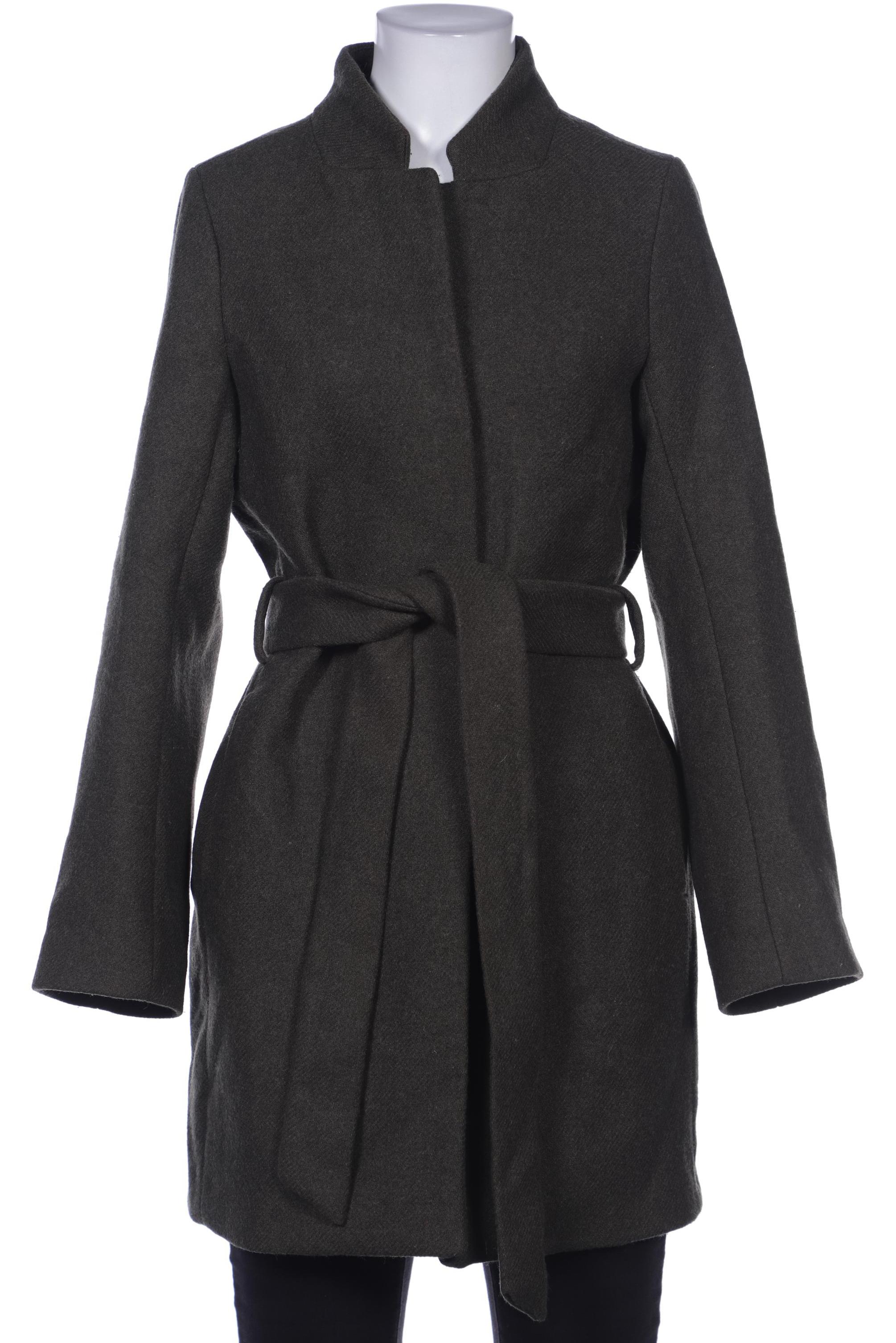 

H&M Damen Mantel, grün, Gr. 34