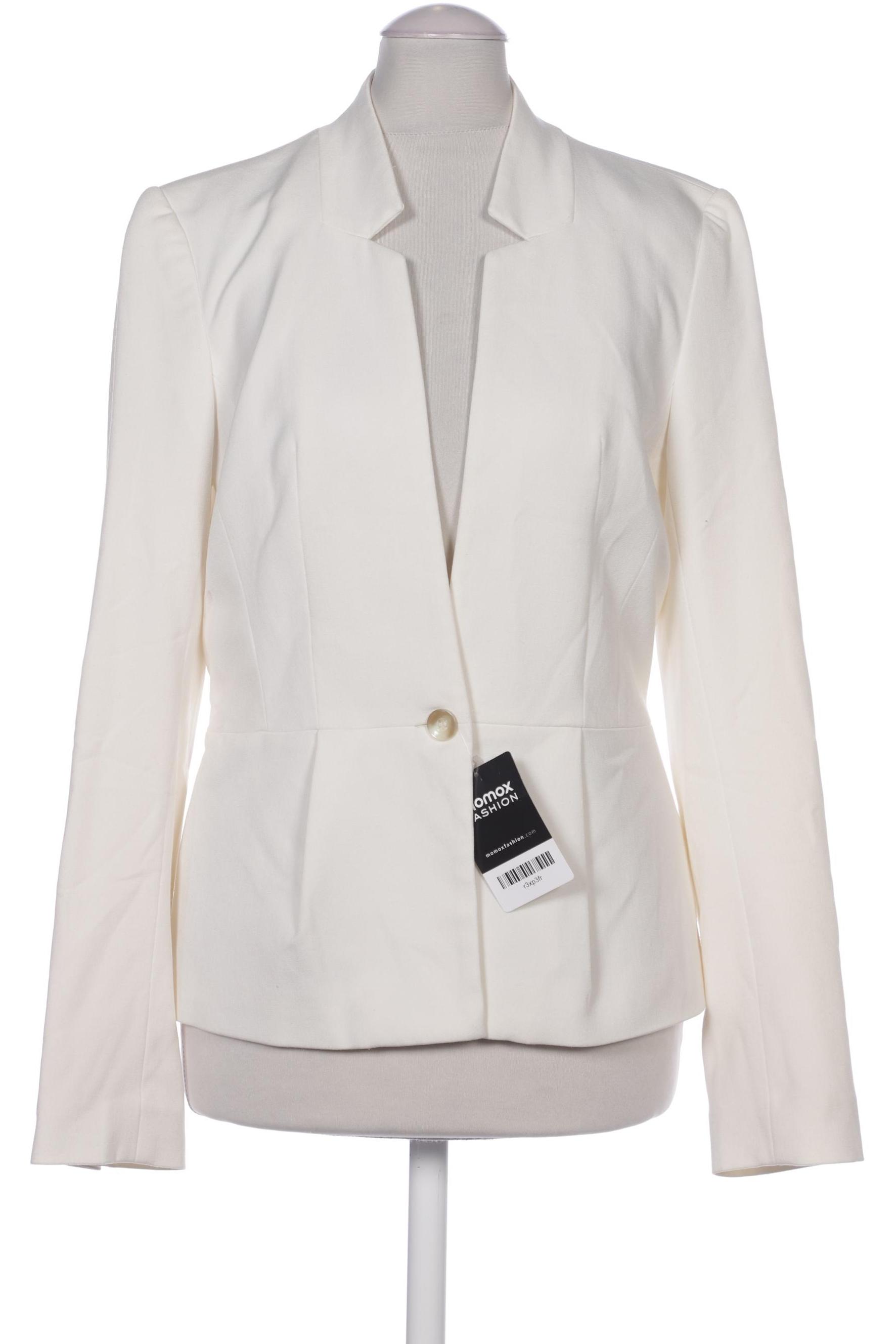 

H&M Damen Blazer, cremeweiß, Gr. 36