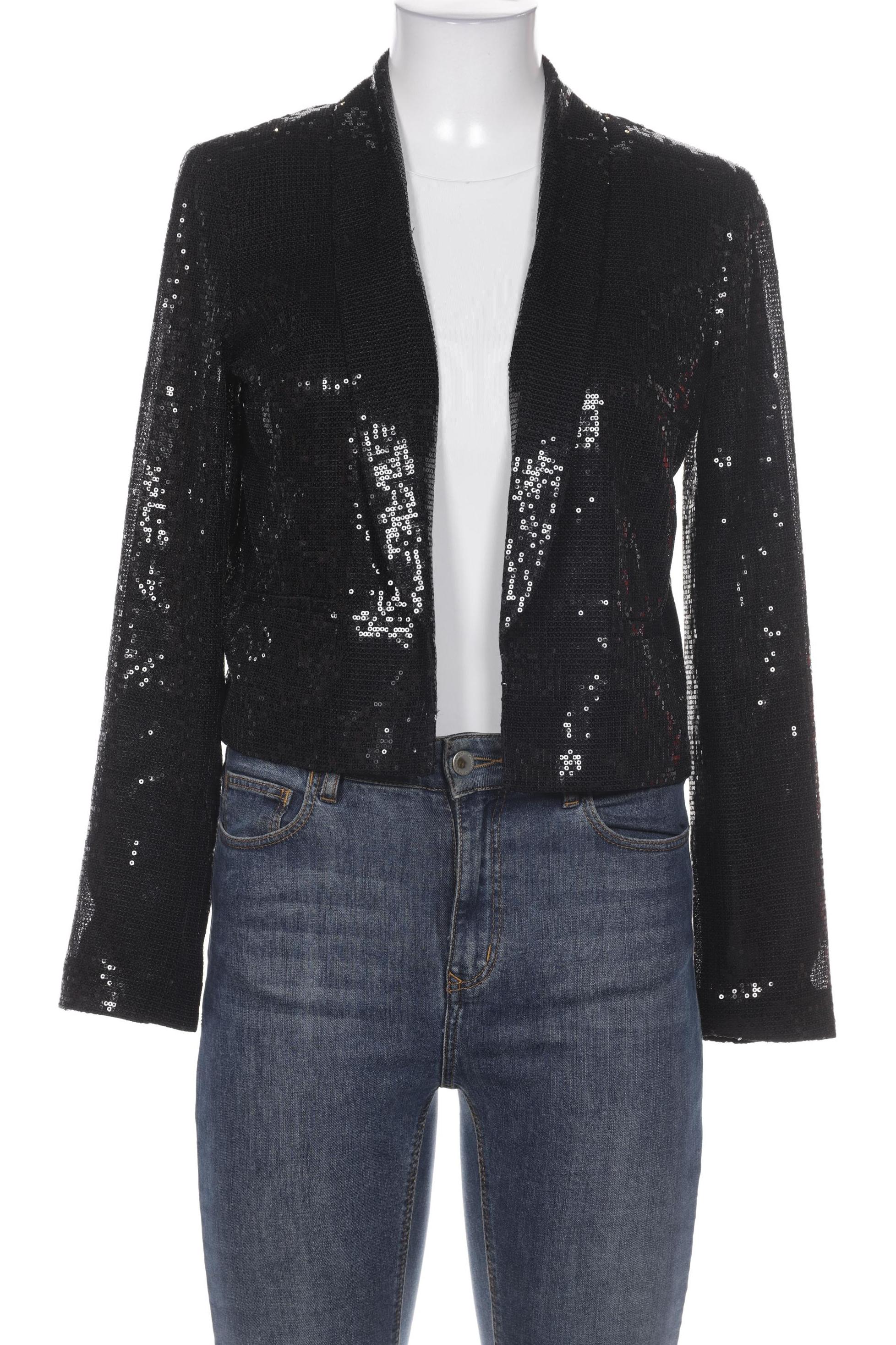 

H&M Damen Blazer, schwarz, Gr. 38