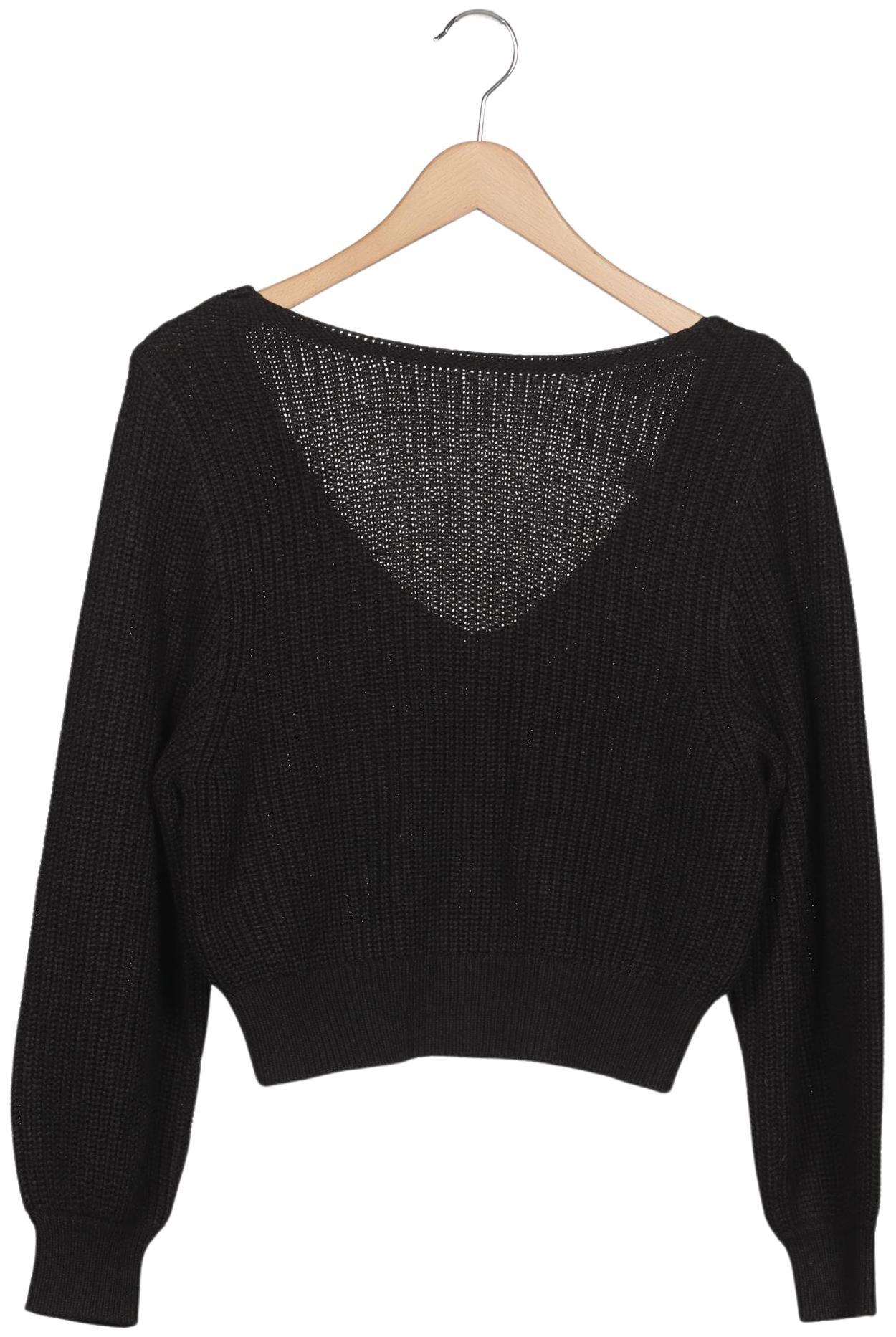 

H&M Damen Pullover, schwarz, Gr. 36