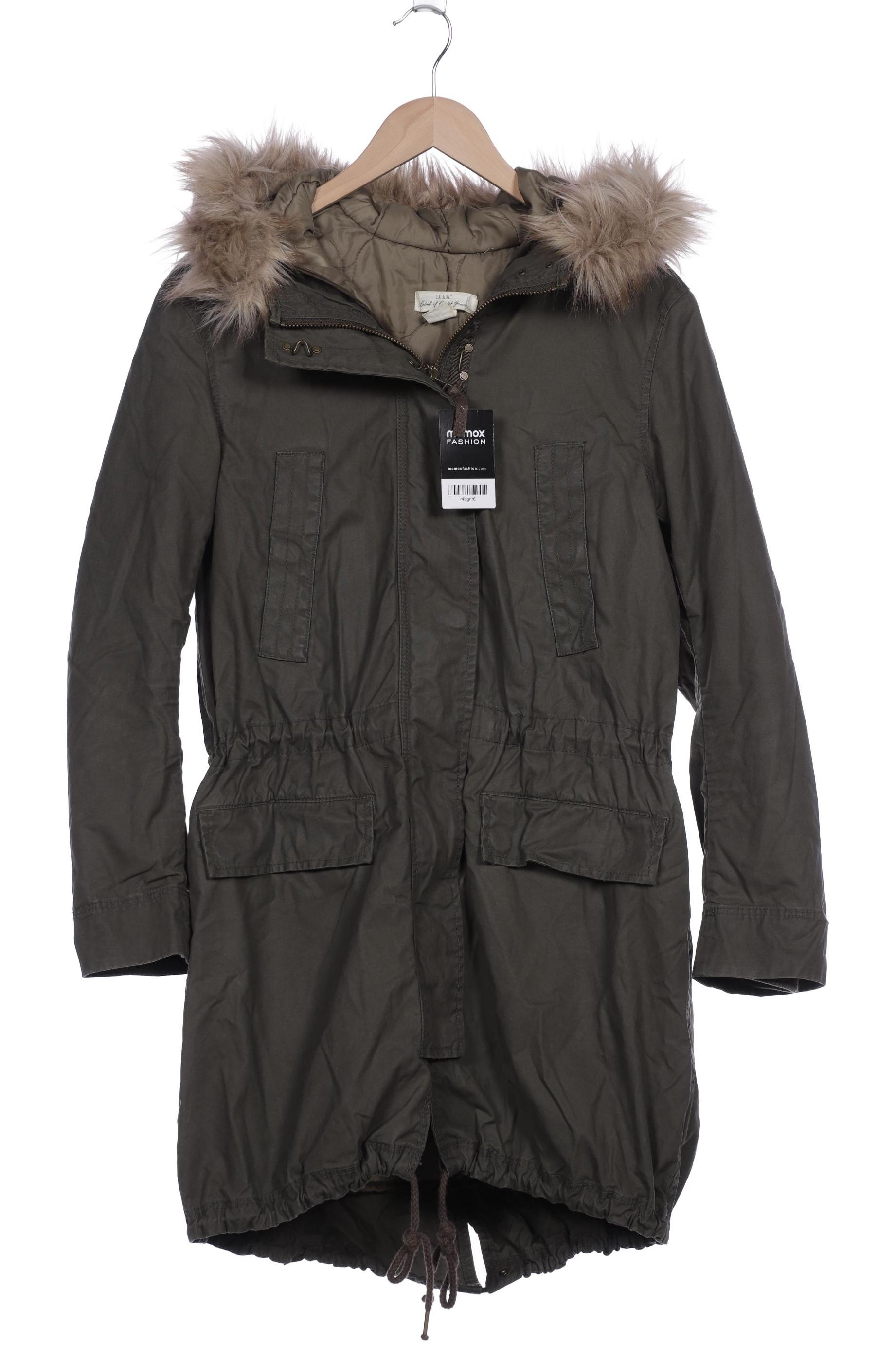 

H&M Damen Mantel, grün