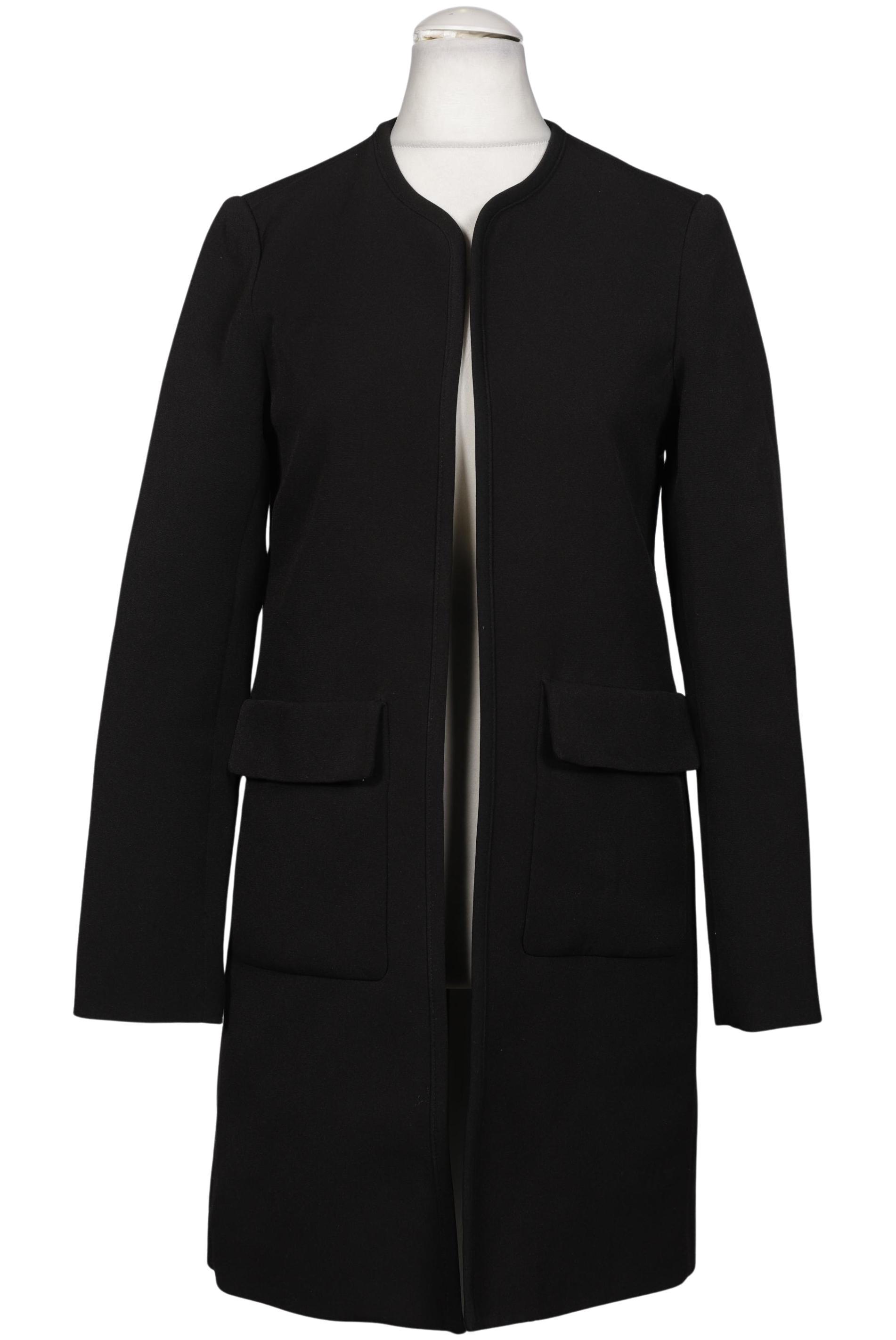 

H&M Damen Mantel, schwarz, Gr. 36
