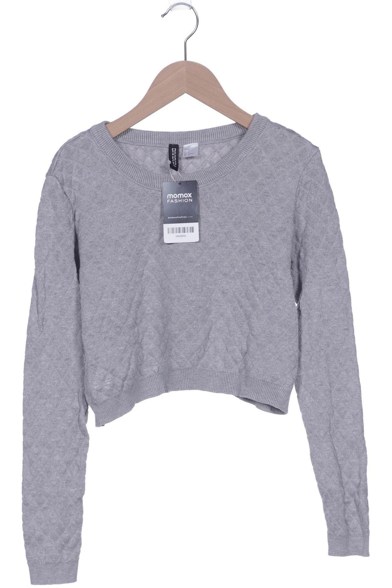 

H&M Damen Pullover, grau, Gr. 36