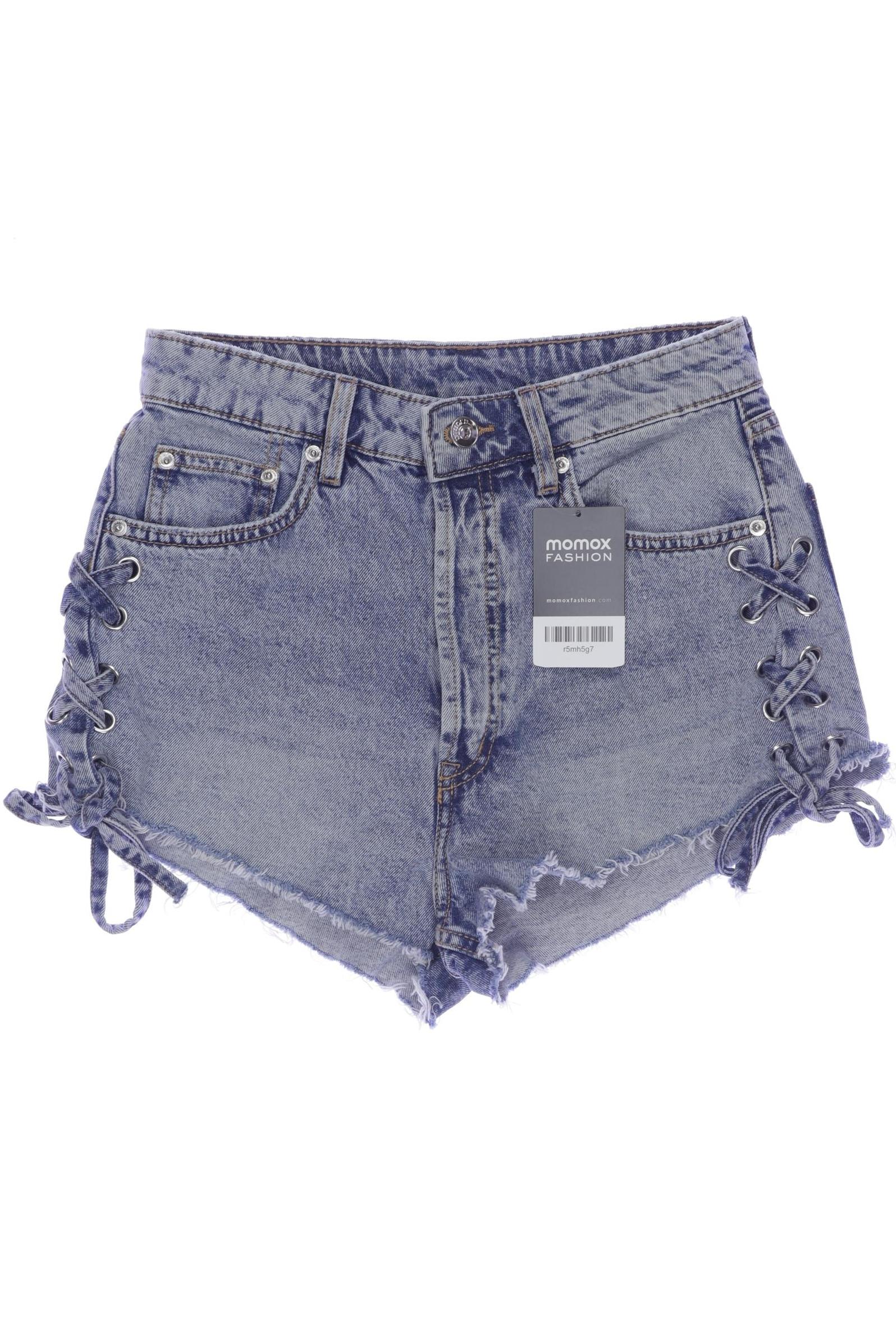 

H&M Damen Shorts, blau, Gr. 36