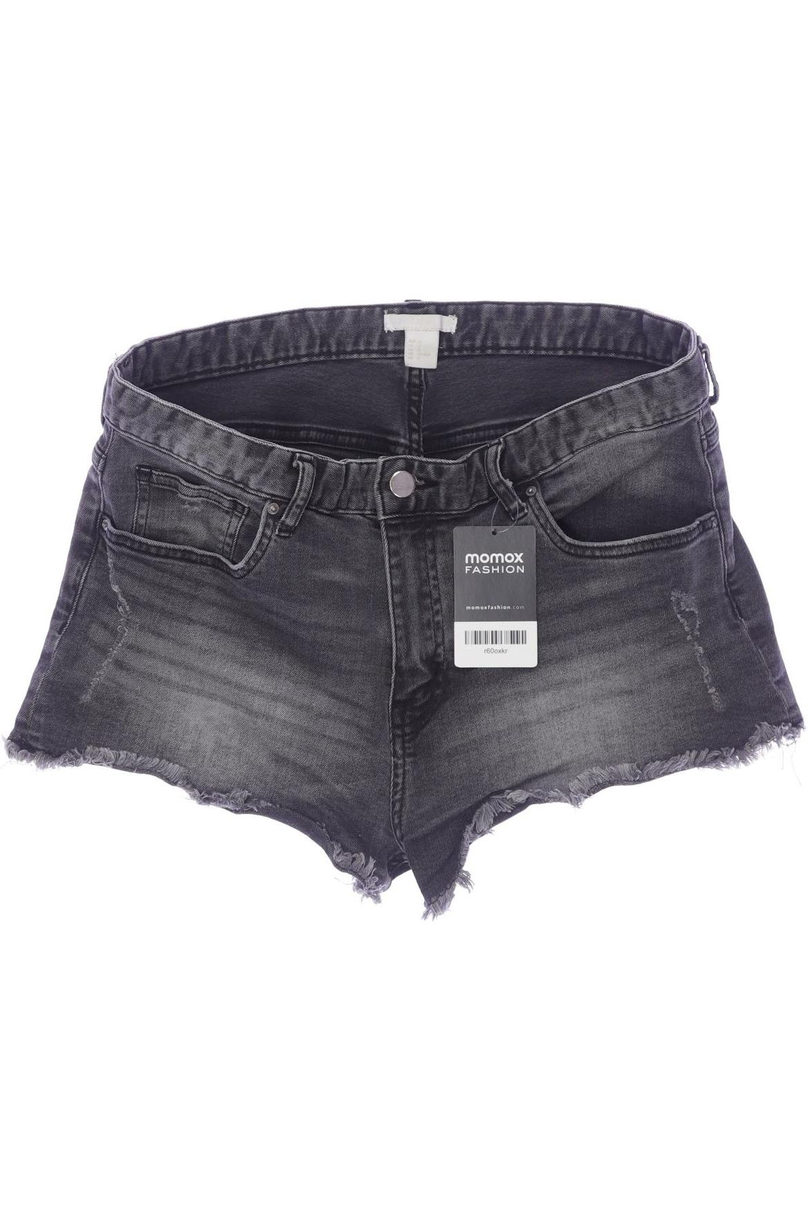 

H&M Damen Shorts, grau, Gr. 42