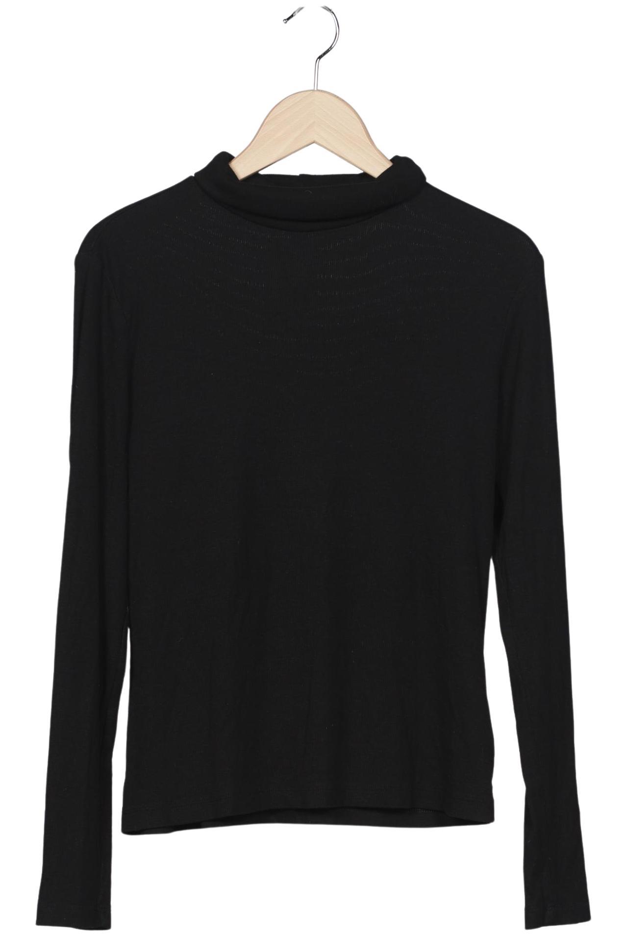 

H&M Damen Langarmshirt, schwarz, Gr. 42