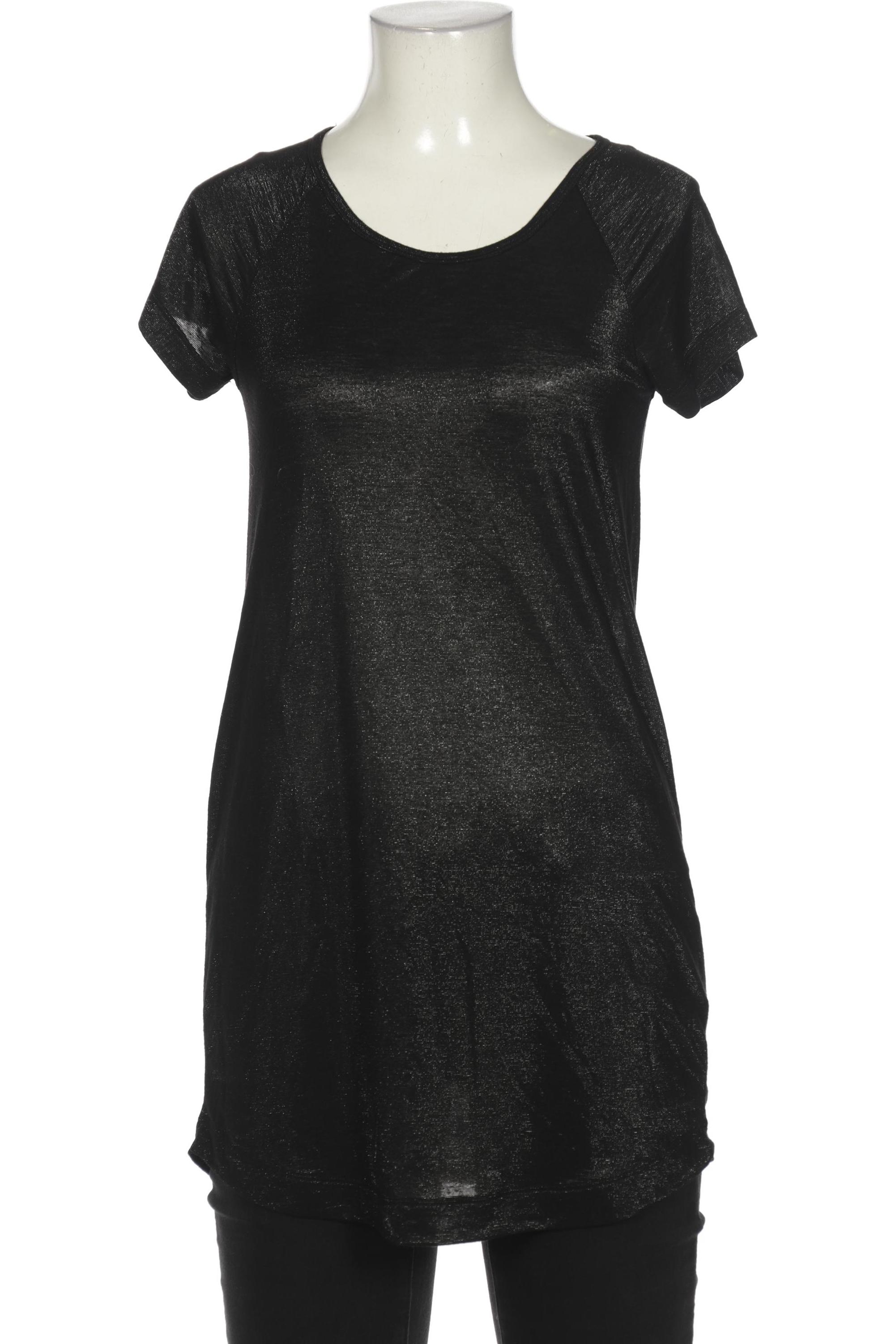 

H&M Damen T-Shirt, schwarz