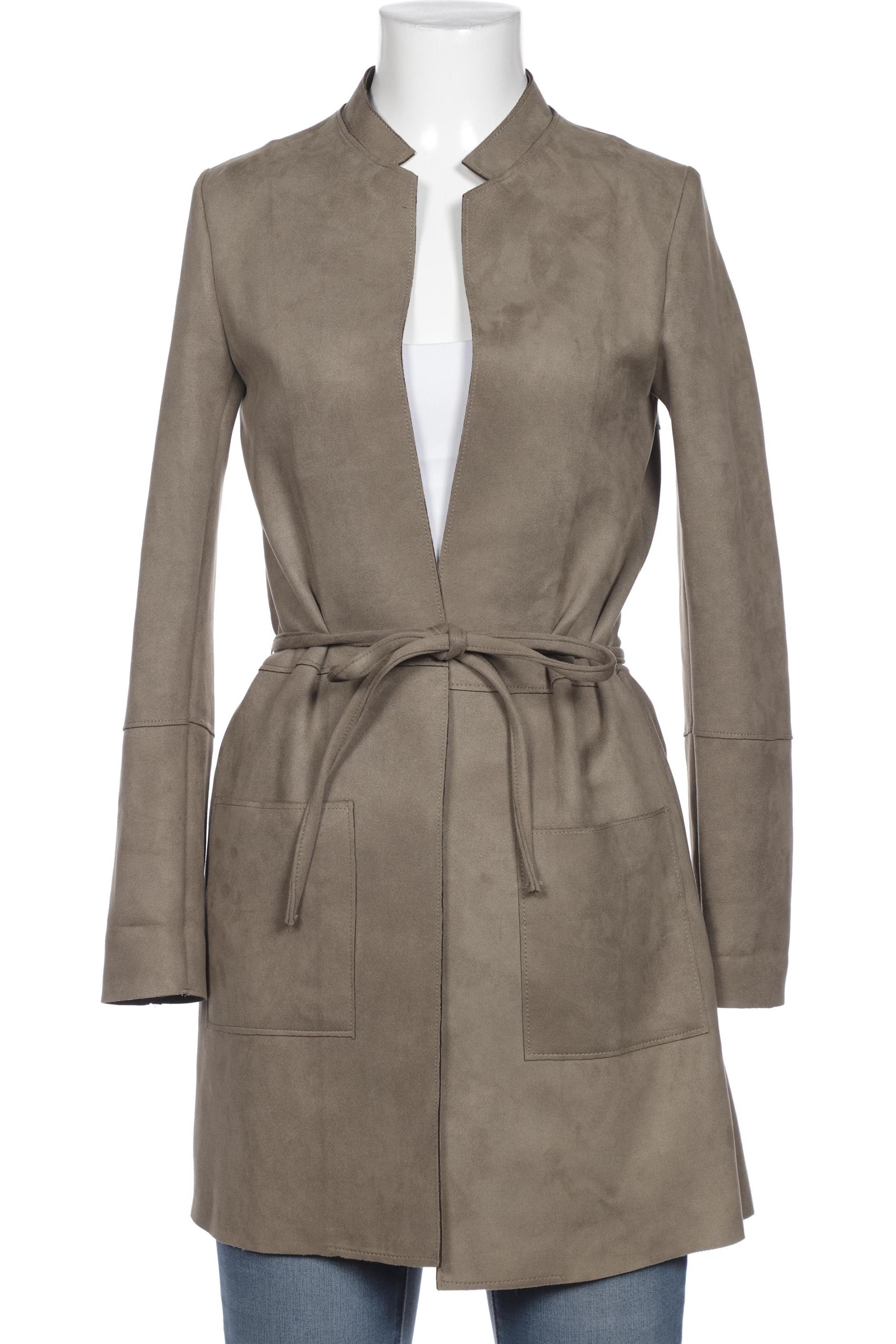 

H&M Damen Mantel, grün, Gr. 32