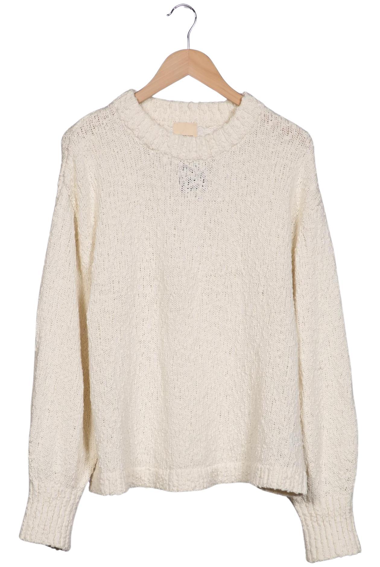 

H&M Damen Pullover, cremeweiß, Gr. 42