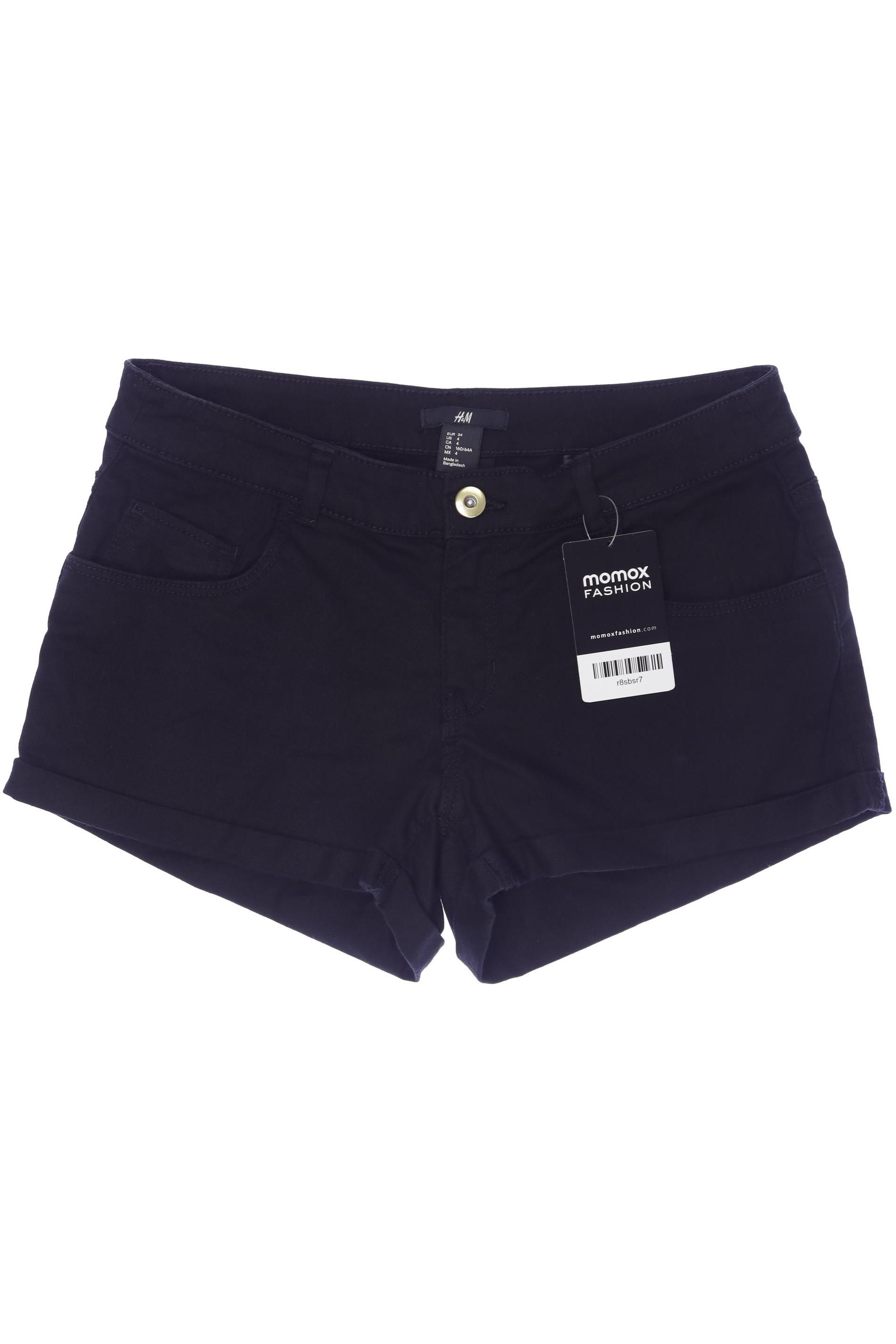 

H&M Damen Shorts, schwarz, Gr. 34