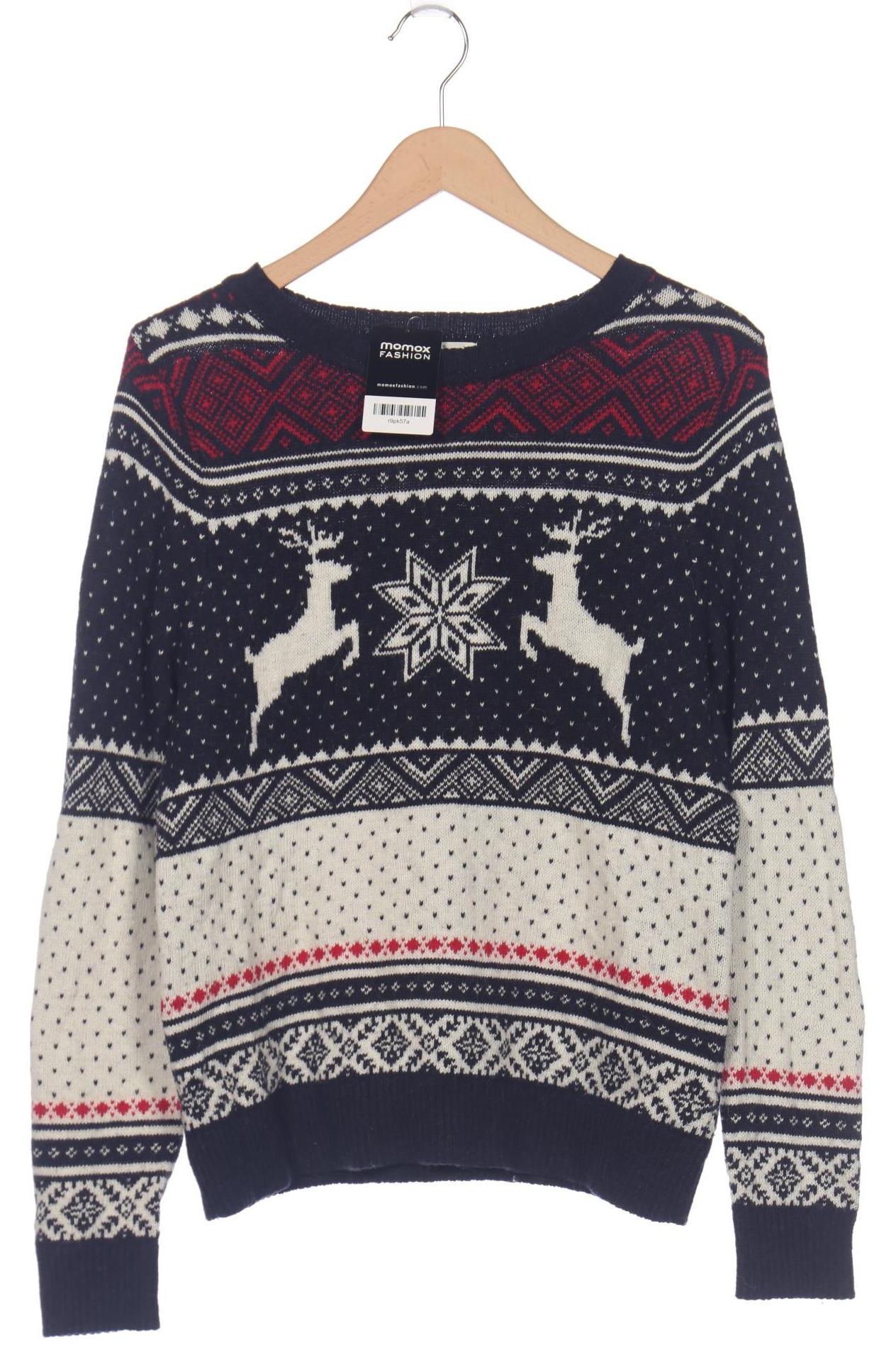 

H&M Damen Pullover, marineblau, Gr. 38