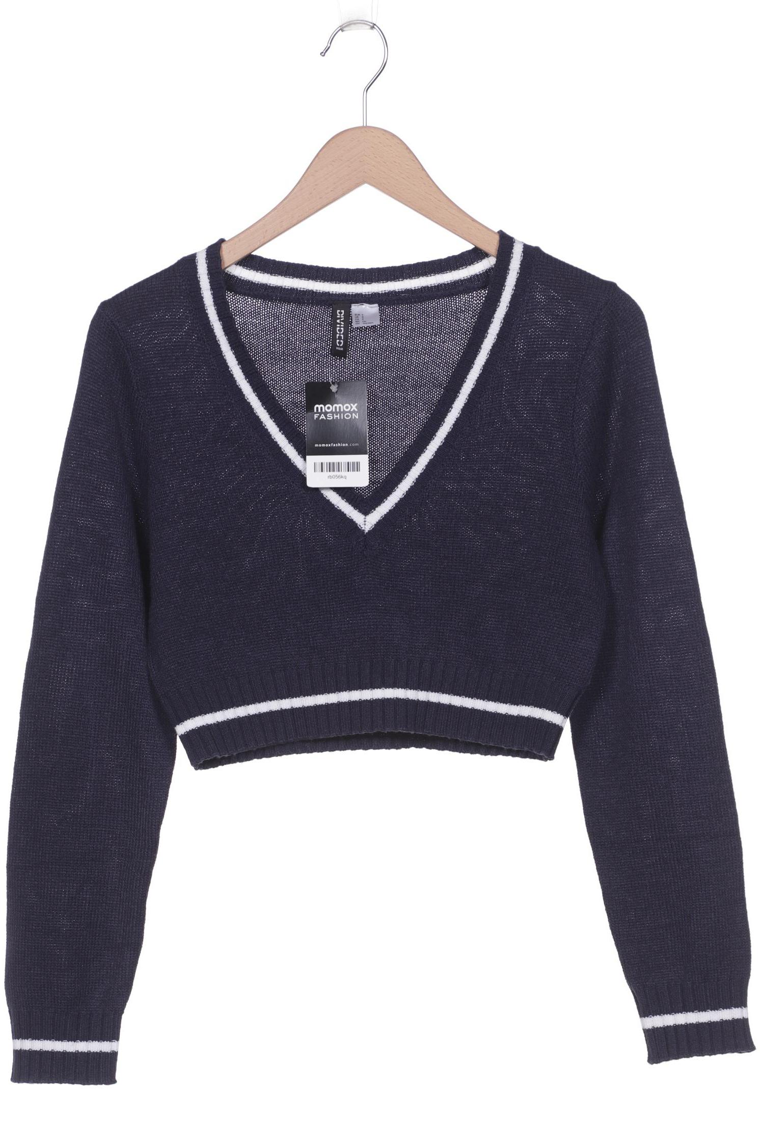 

H&M Damen Pullover, marineblau