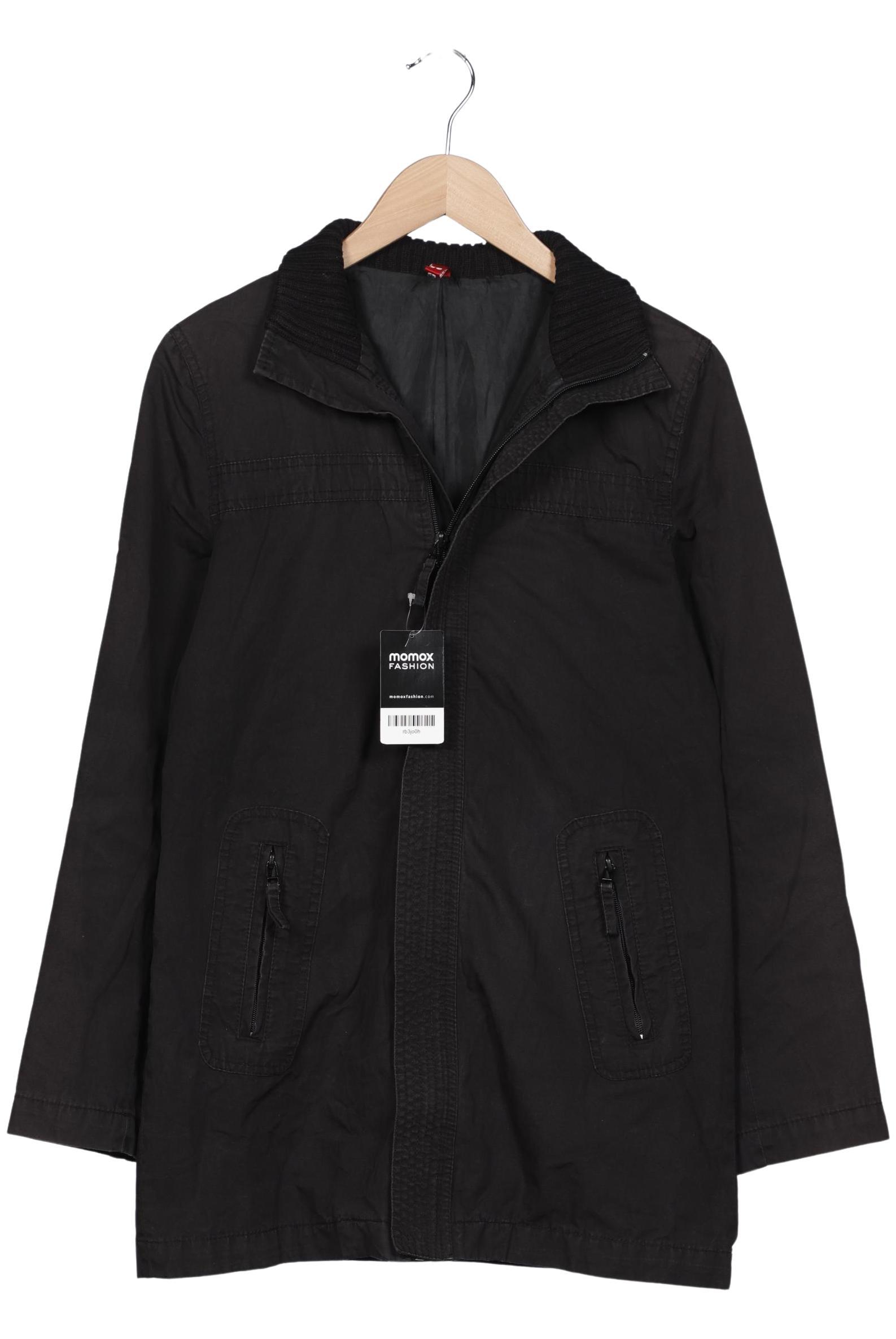 

H&M Damen Mantel, schwarz, Gr. 38