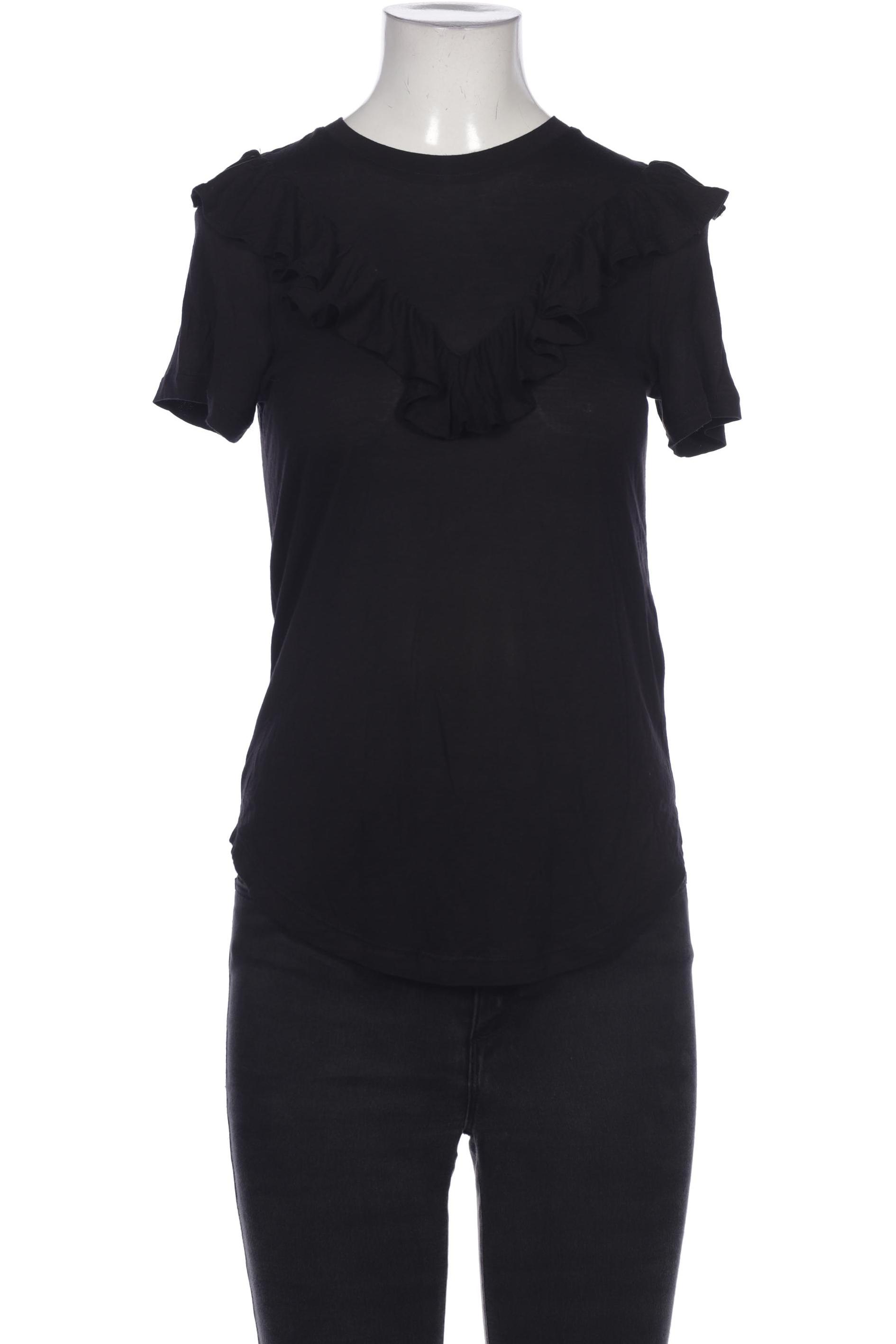 

H&M Damen T-Shirt, schwarz