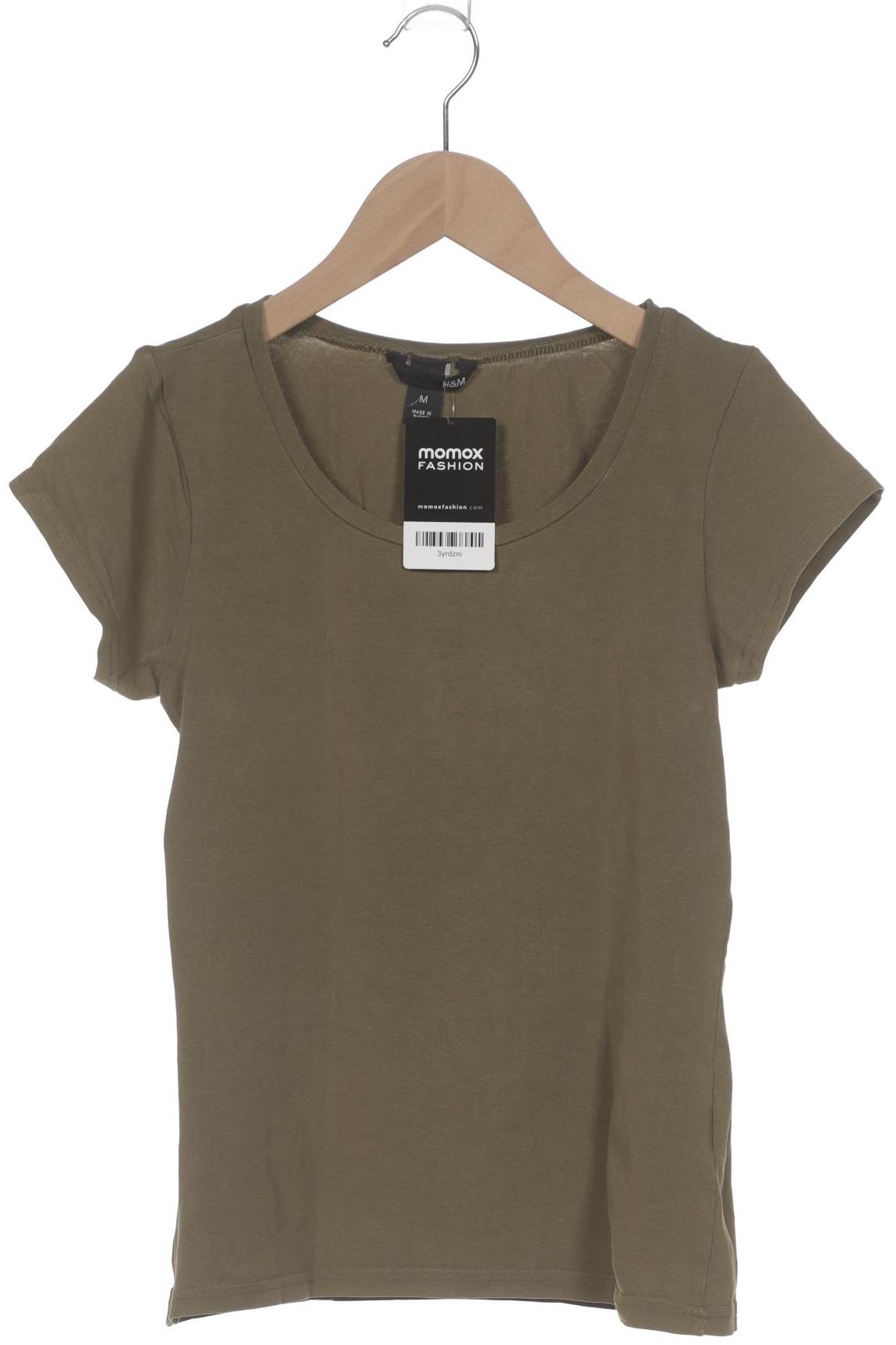 

H&M Damen T-Shirt, grün, Gr. 38