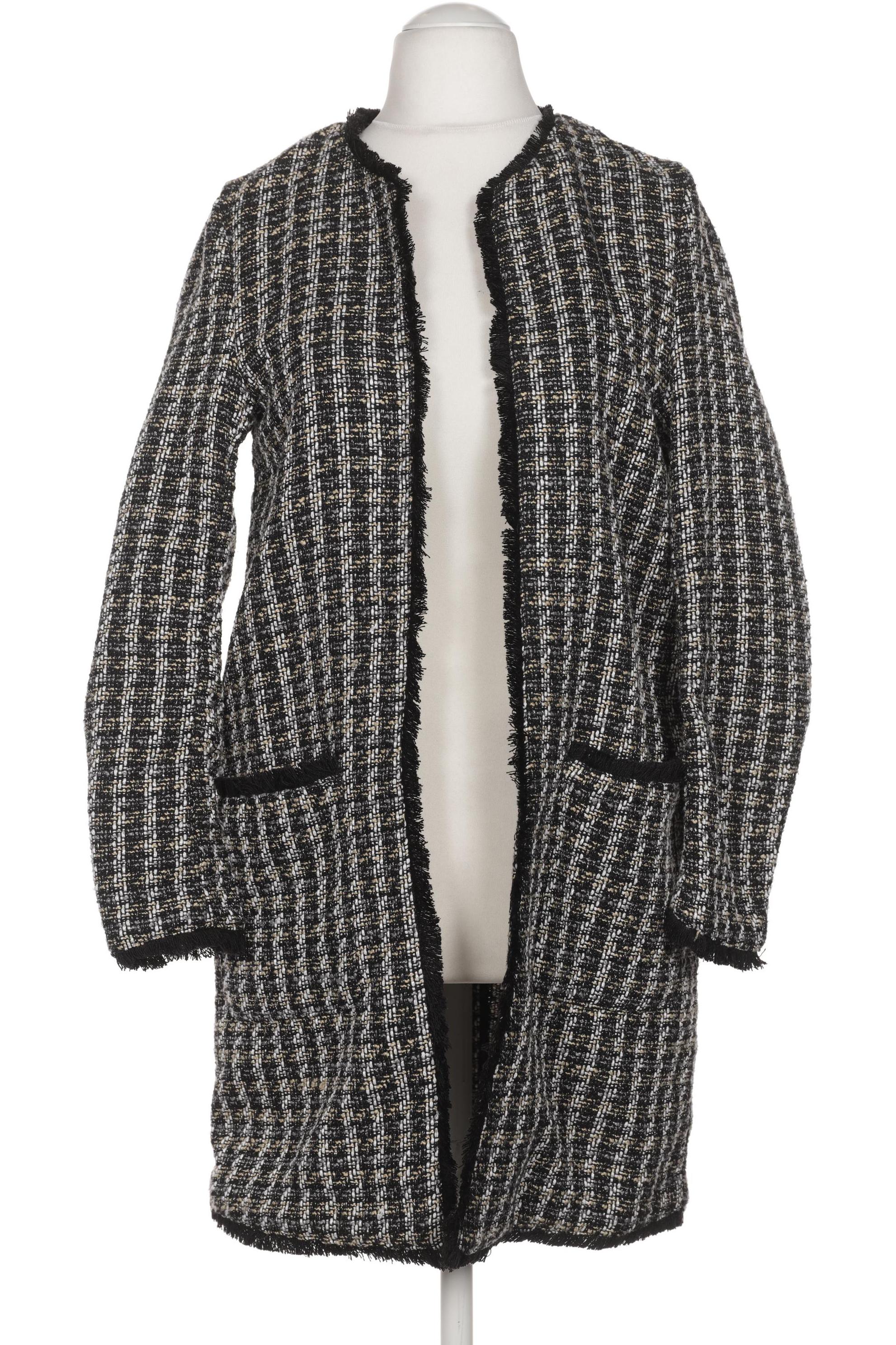 

H&M Damen Mantel, schwarz