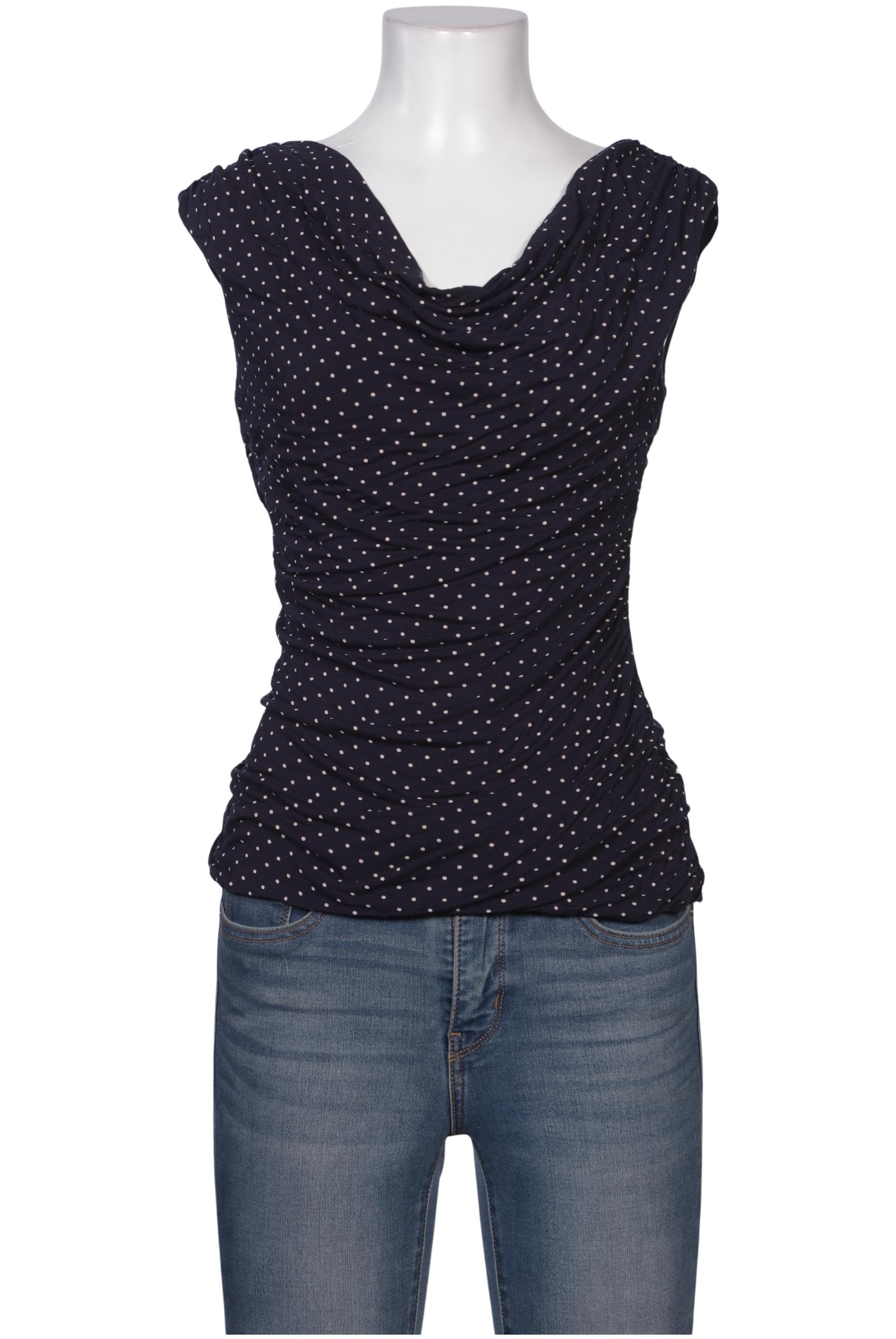 

H&M Damen T-Shirt, marineblau, Gr. 38