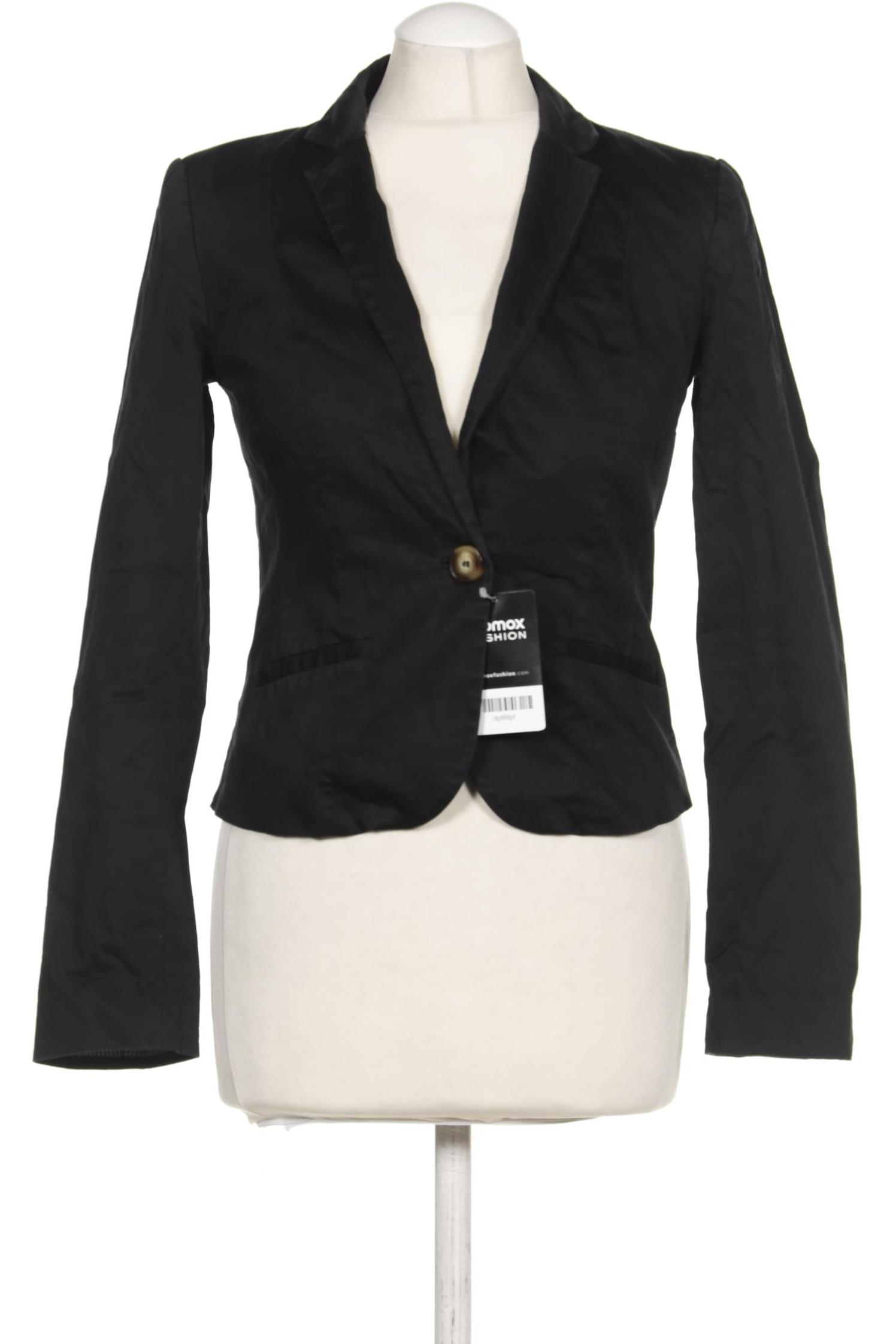 

H&M Damen Blazer, schwarz, Gr. 34