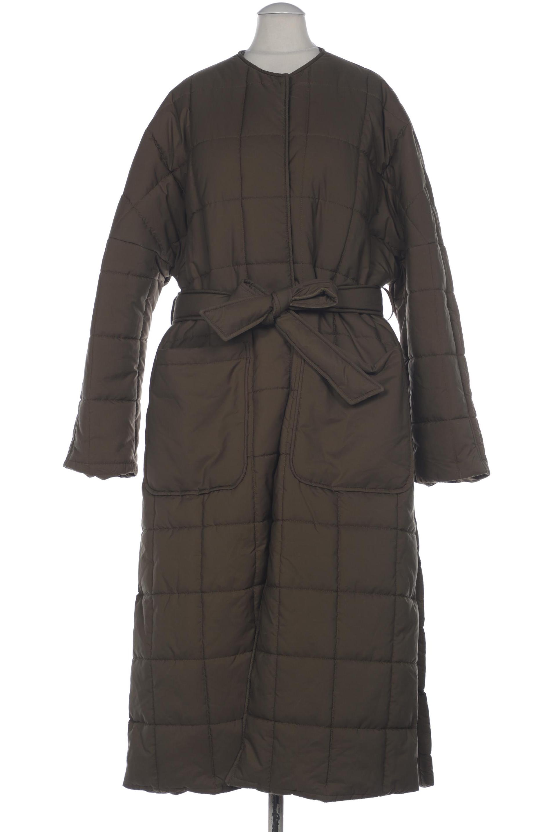 

H&M Damen Mantel, grün, Gr. 36