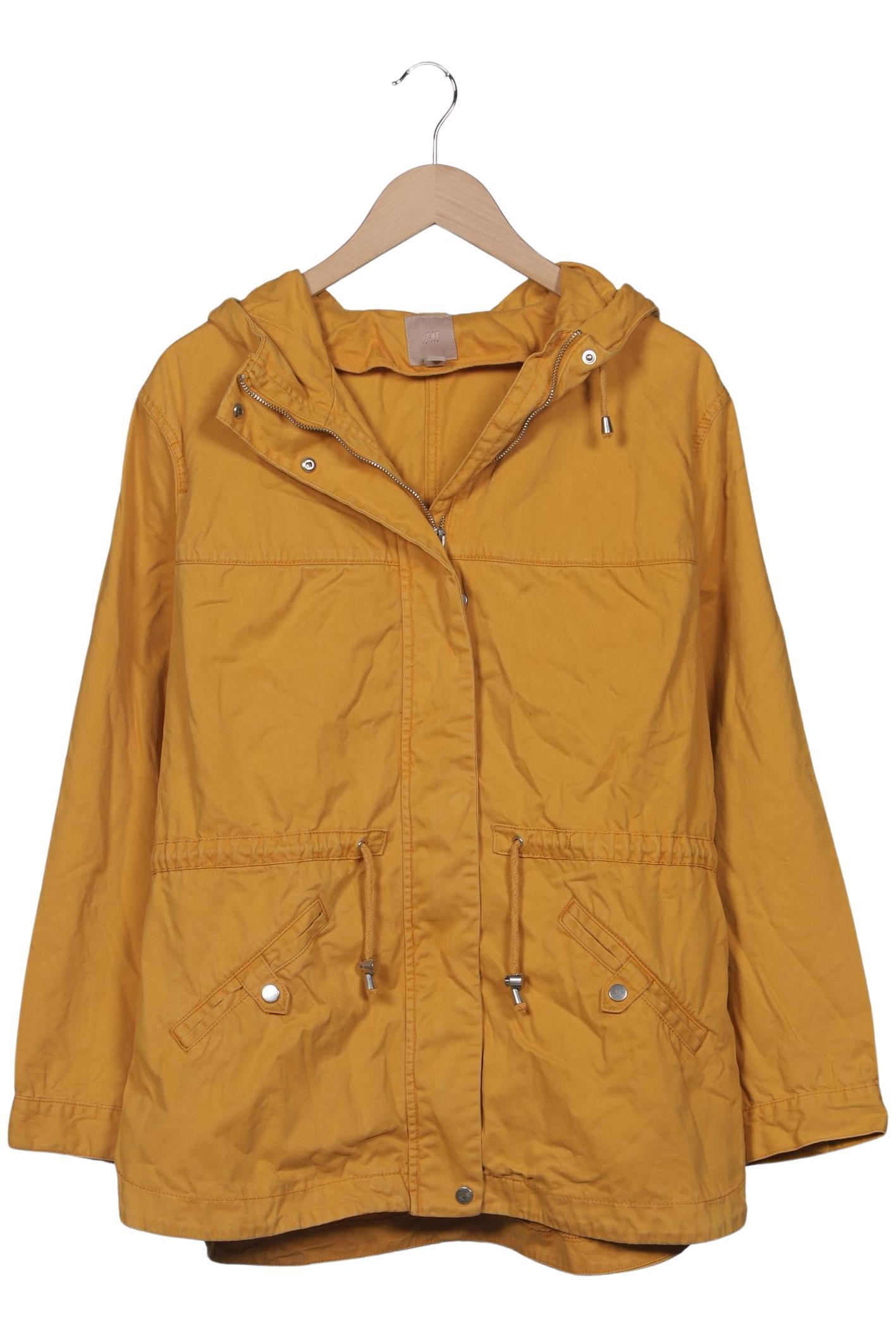 

H&M Damen Jacke, gelb, Gr. 44