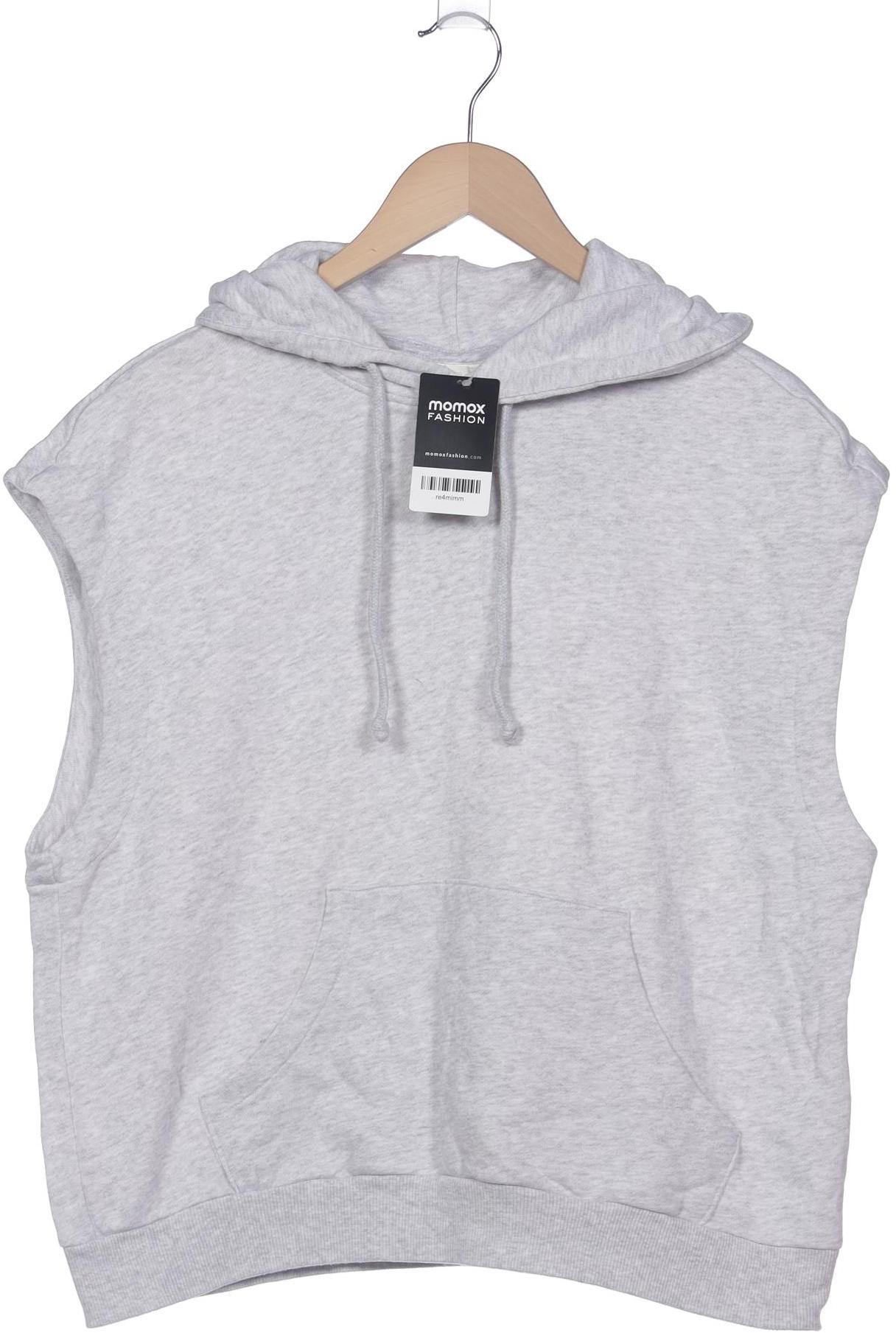 

H&M Damen Kapuzenpullover, grau, Gr. 38