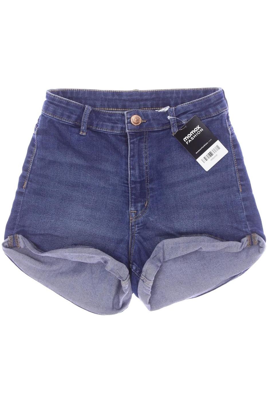 

H&M Damen Shorts, blau, Gr. 36