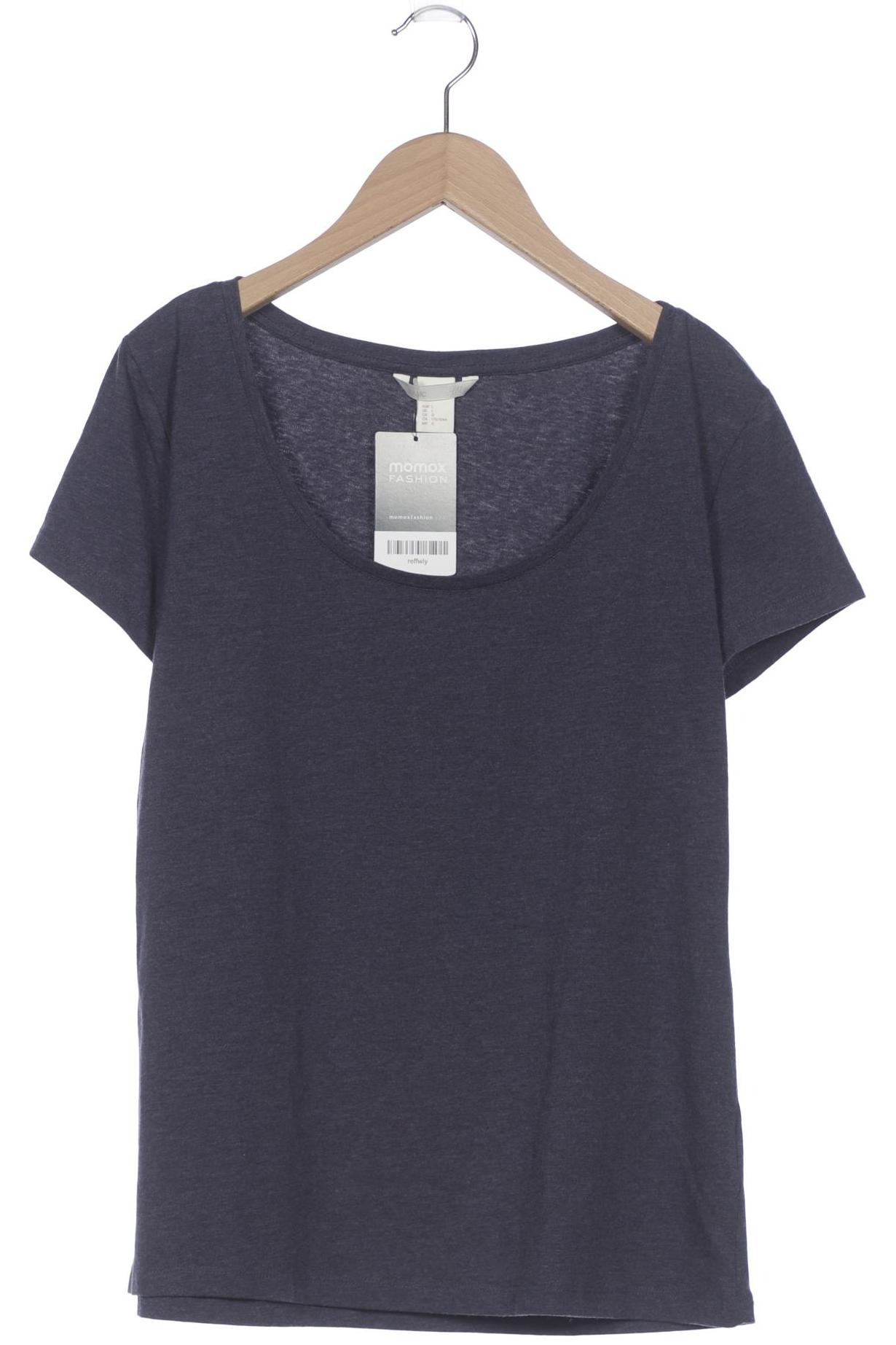 

H&M Damen T-Shirt, marineblau, Gr. 42