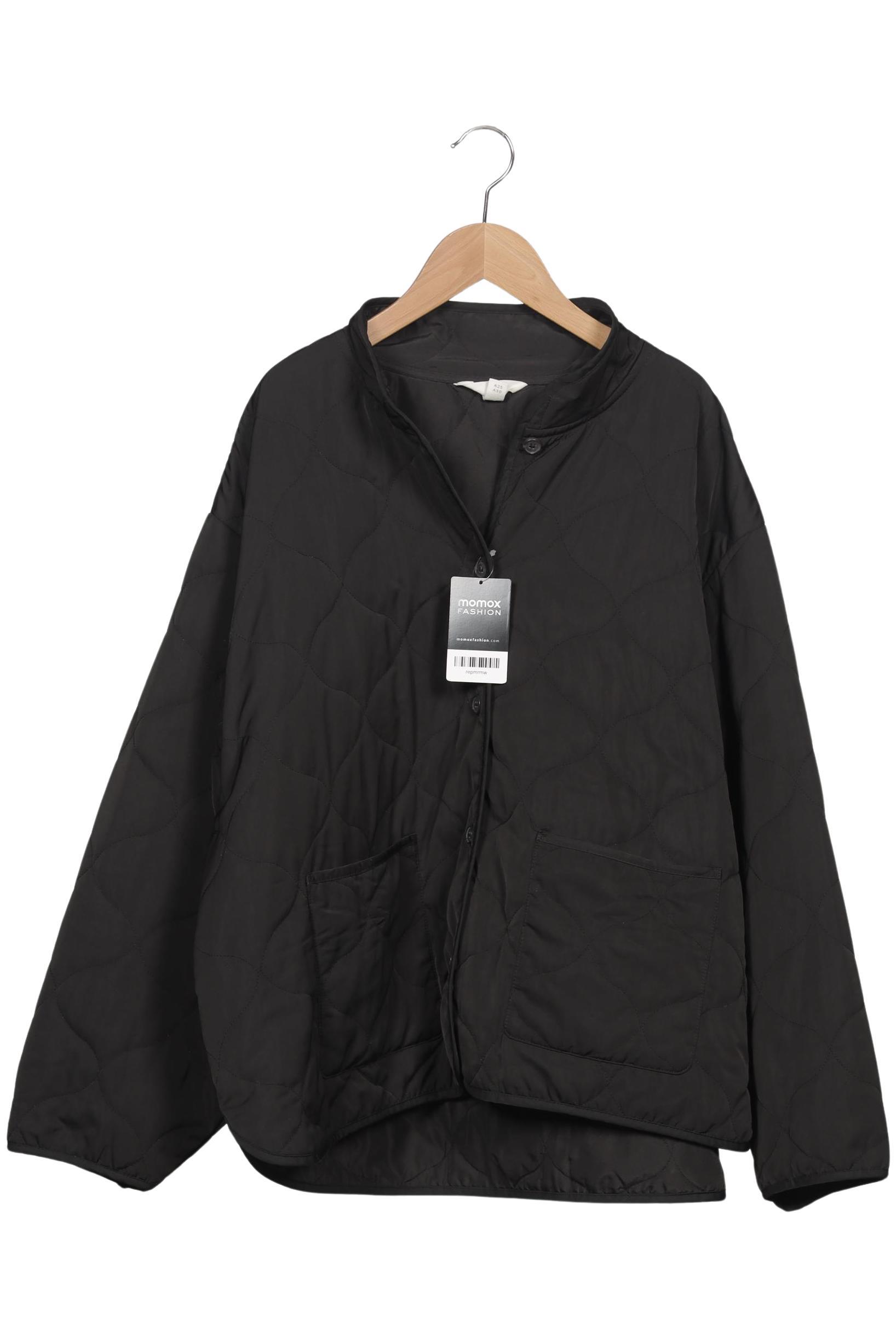 

H&M Damen Jacke, schwarz, Gr. 44