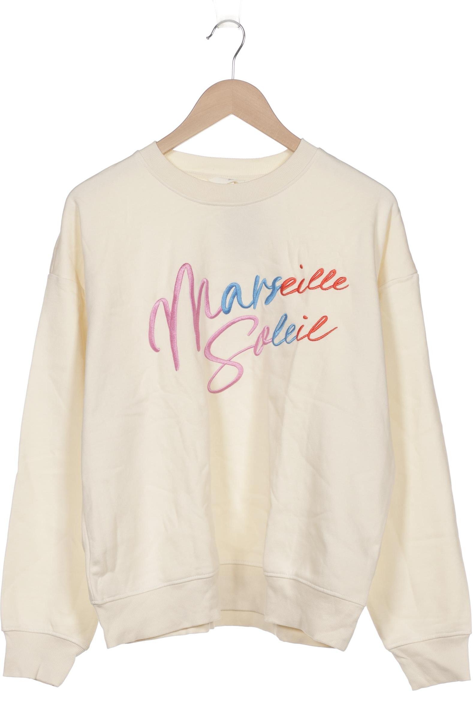 

H&M Damen Sweatshirt, cremeweiß, Gr. 38