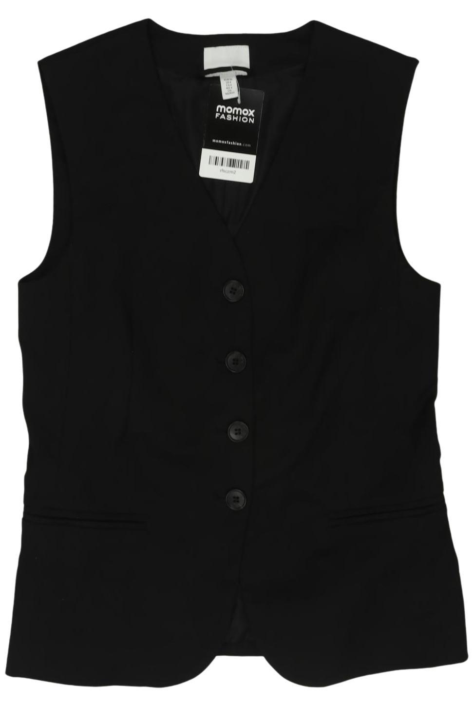 

H&M Damen Weste, schwarz, Gr. 36