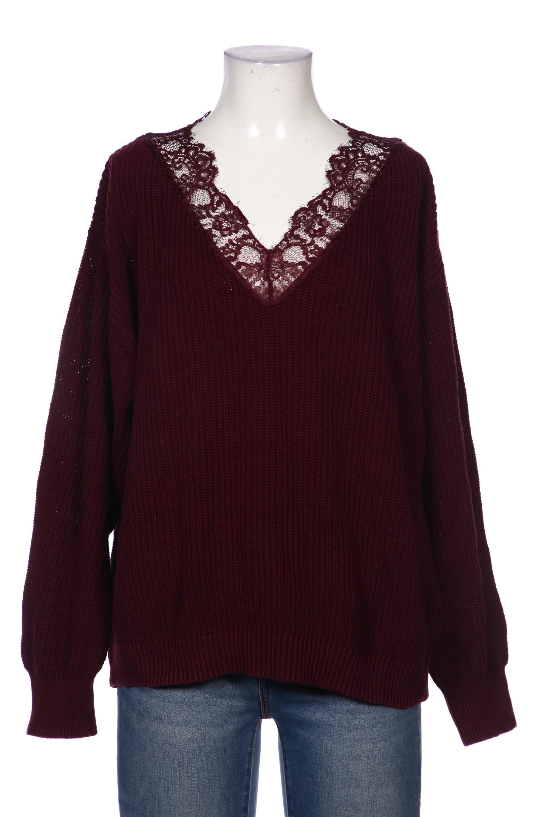 

H&M Damen Pullover, bordeaux, Gr. 34