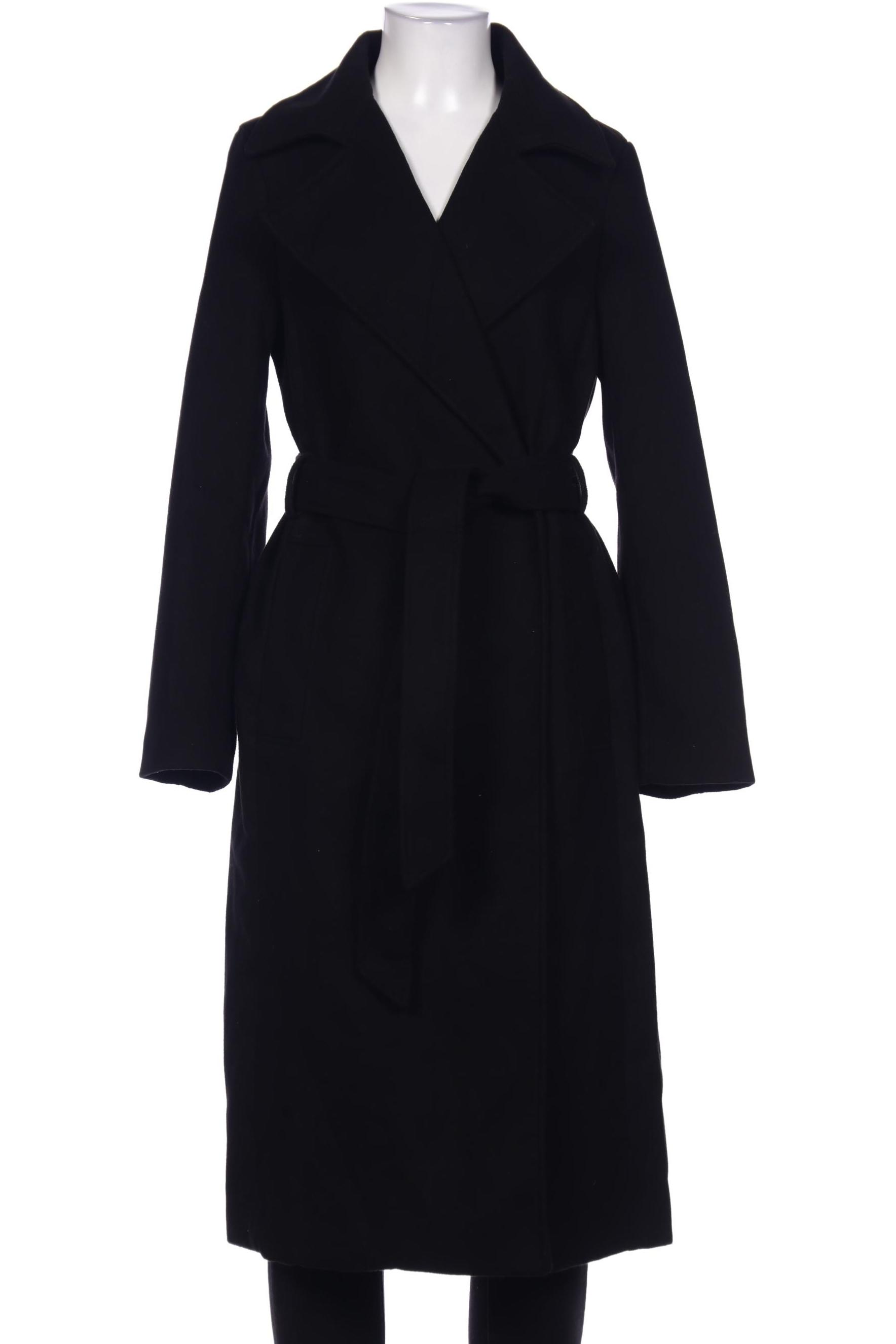 

H&M Damen Mantel, schwarz, Gr. 36
