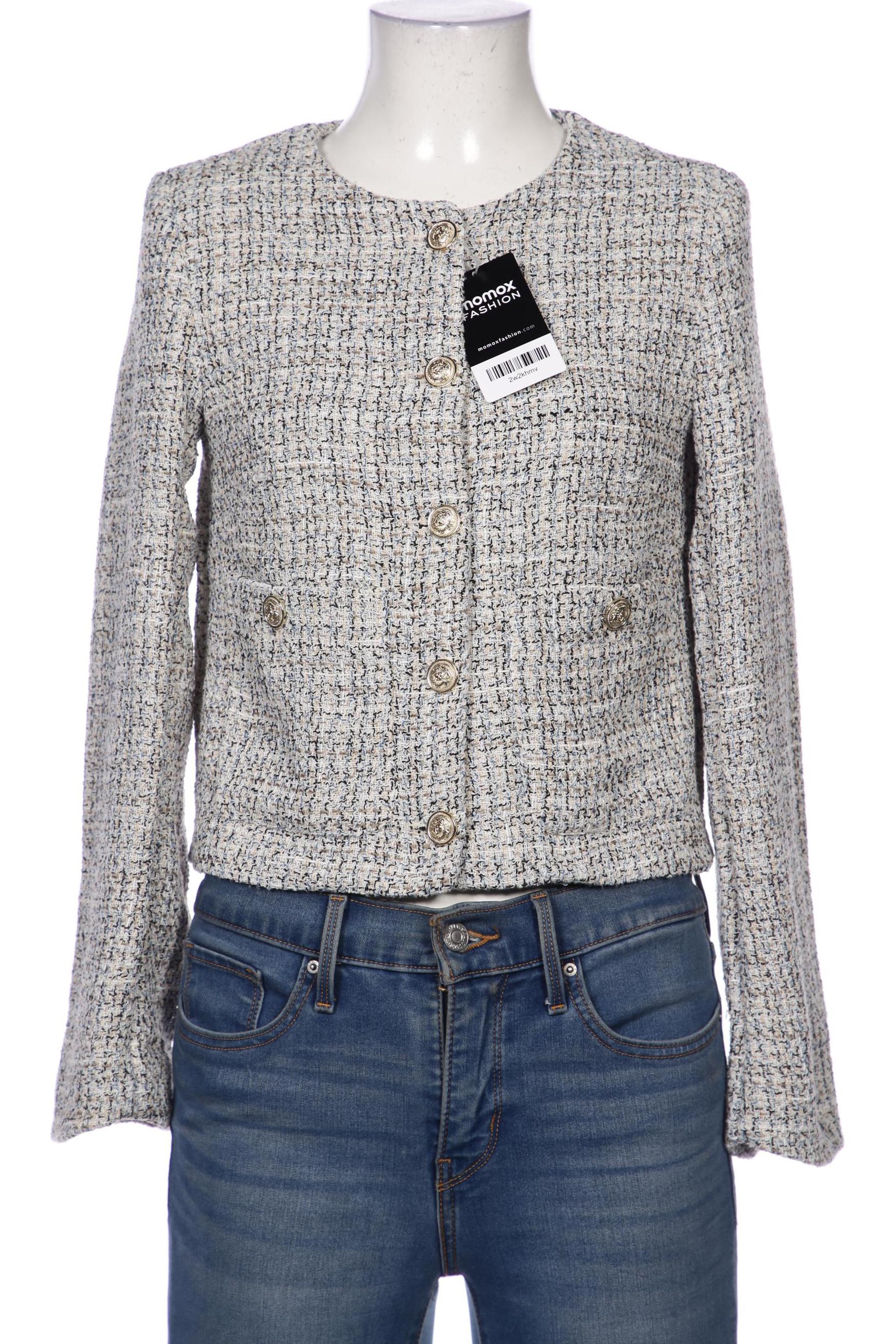 

H&M Damen Blazer, grau, Gr. 34