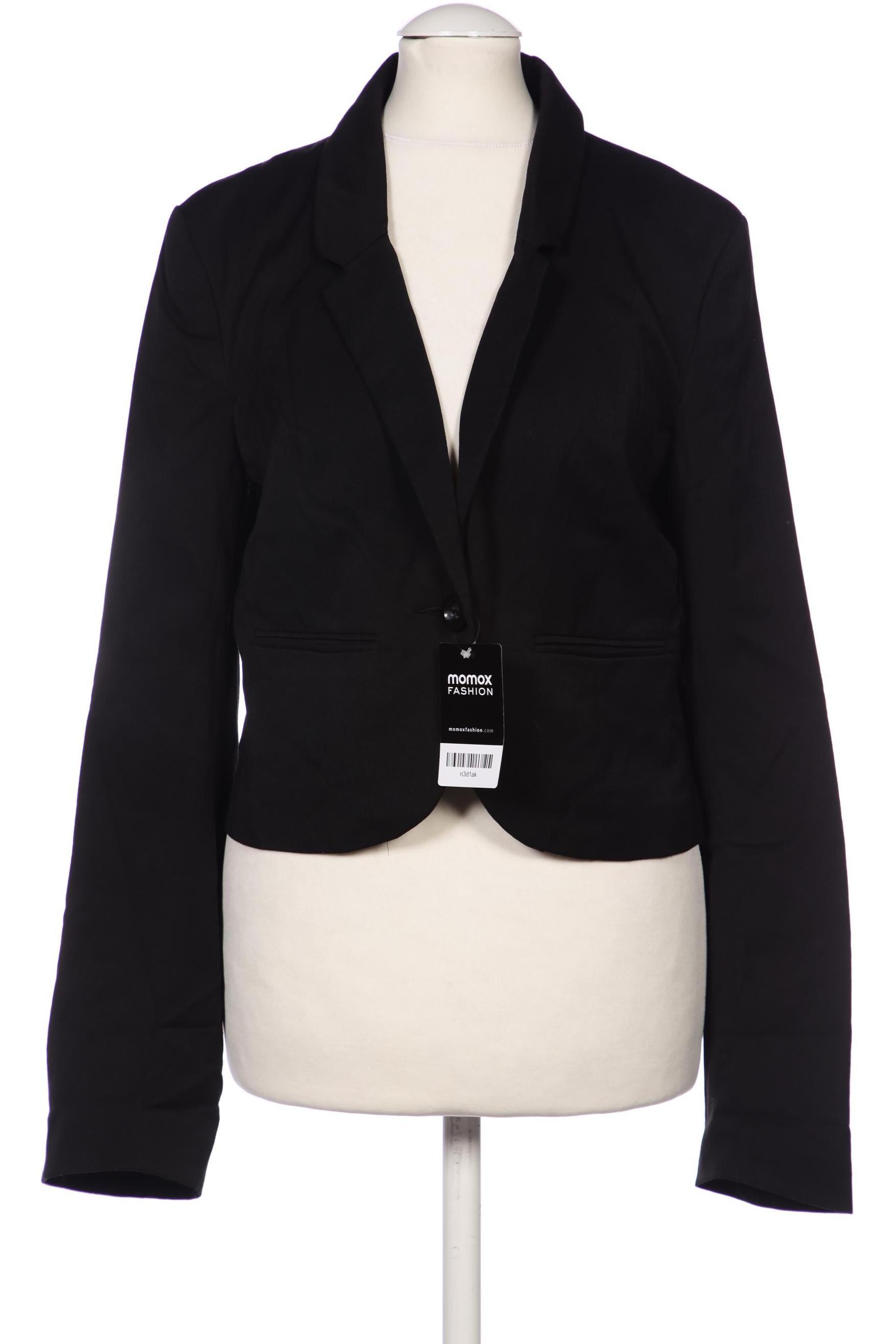 

H&M Damen Blazer, schwarz, Gr. 36