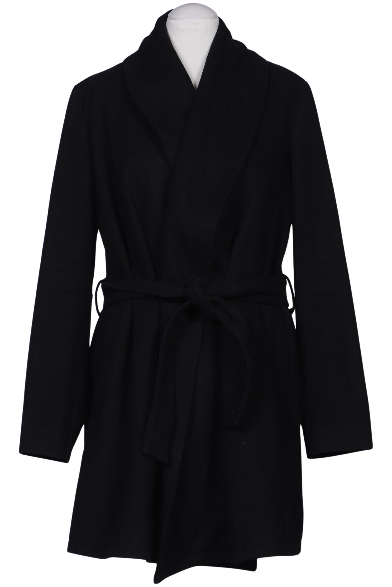 

H&M Damen Mantel, schwarz, Gr. 38