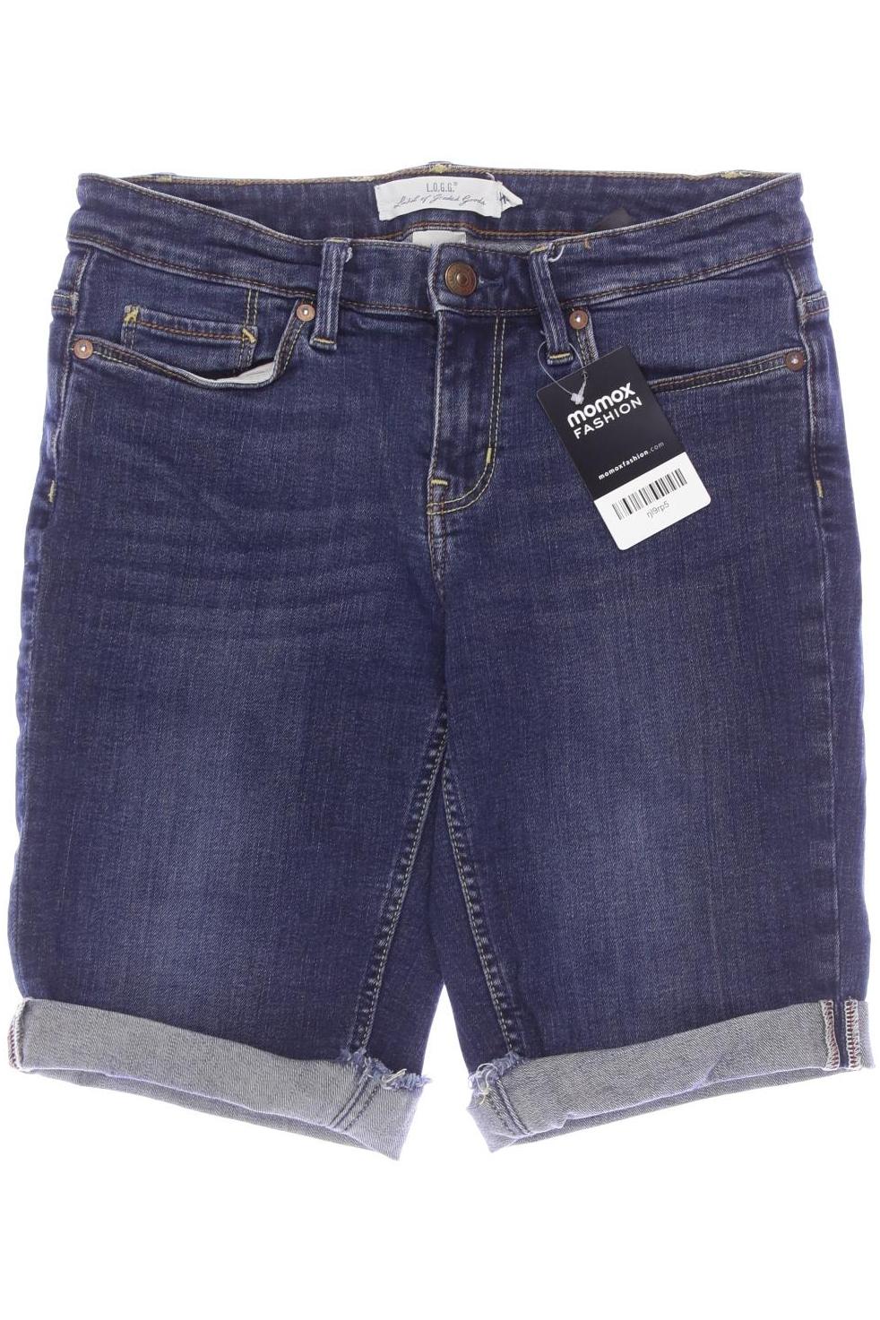 

H&M Damen Shorts, marineblau, Gr. 27